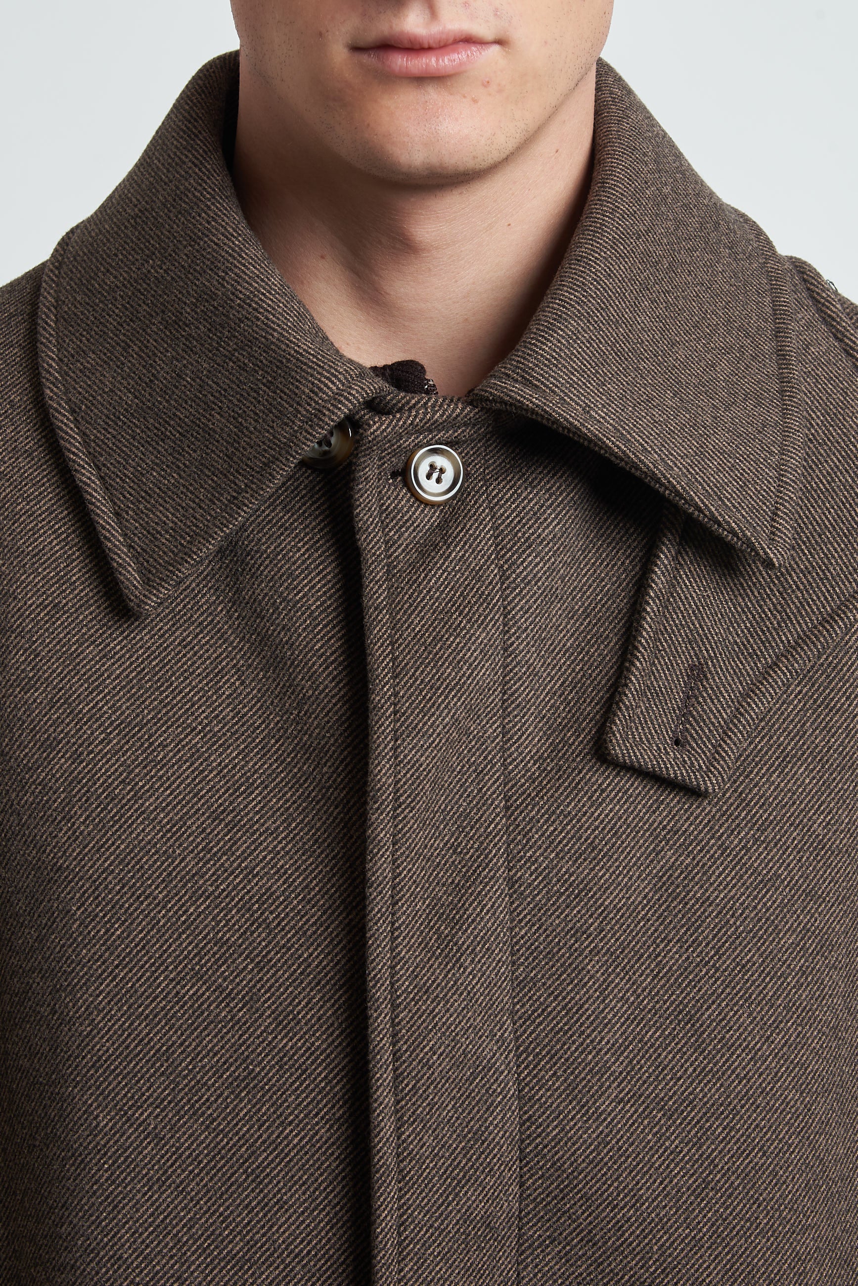 Cappotto loden in misto lana