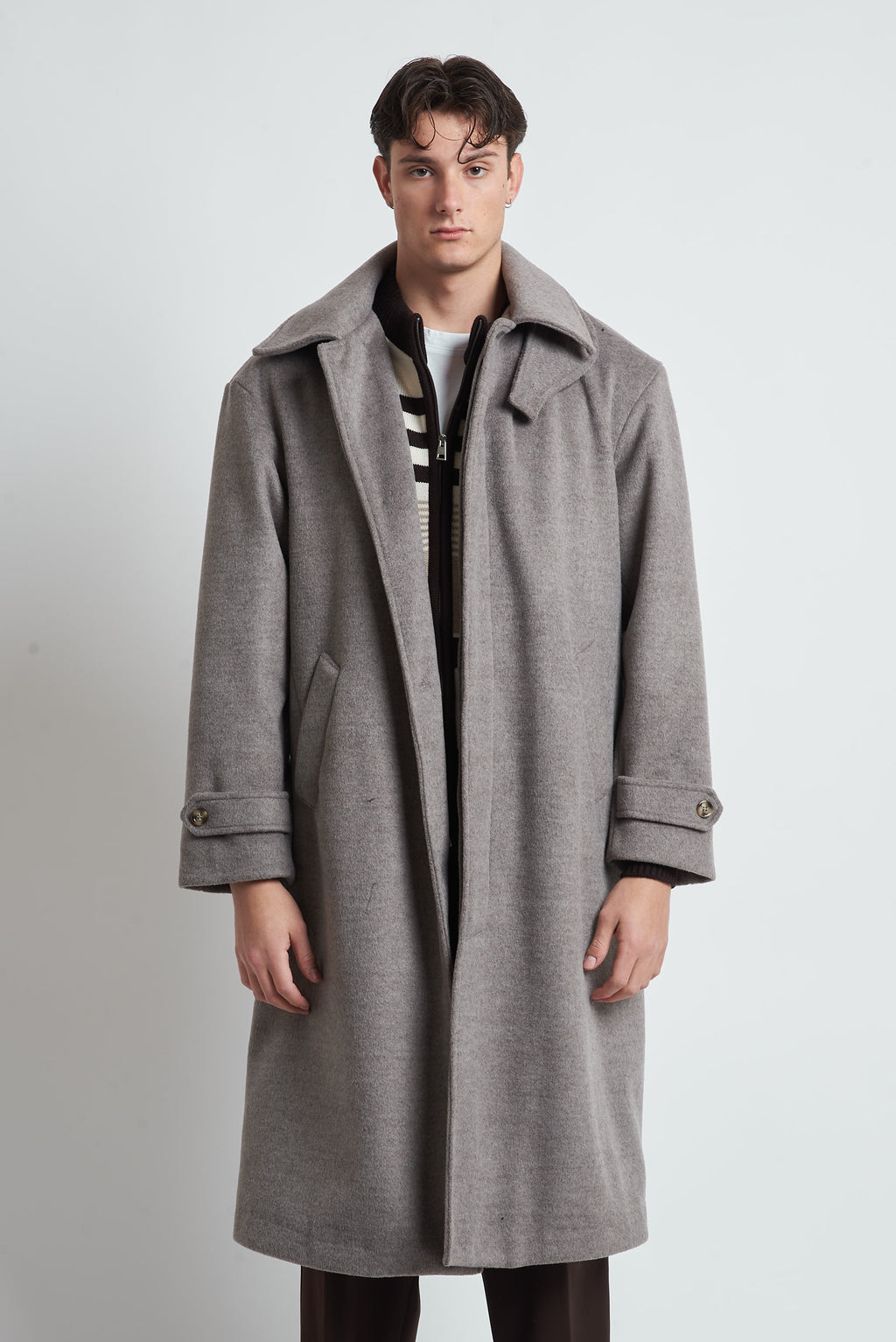 Cappotto loden in misto lana