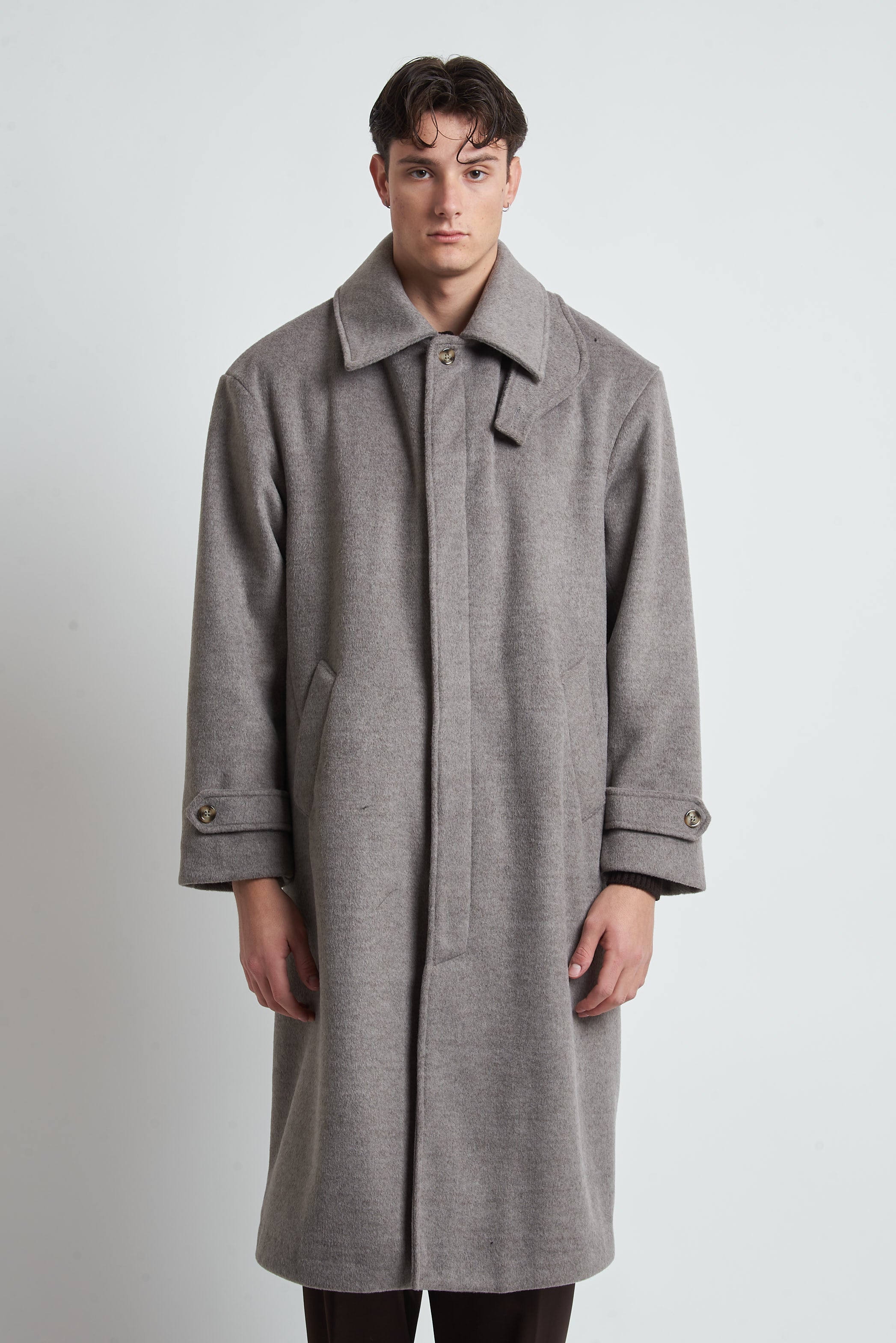 Cappotto loden in misto lana