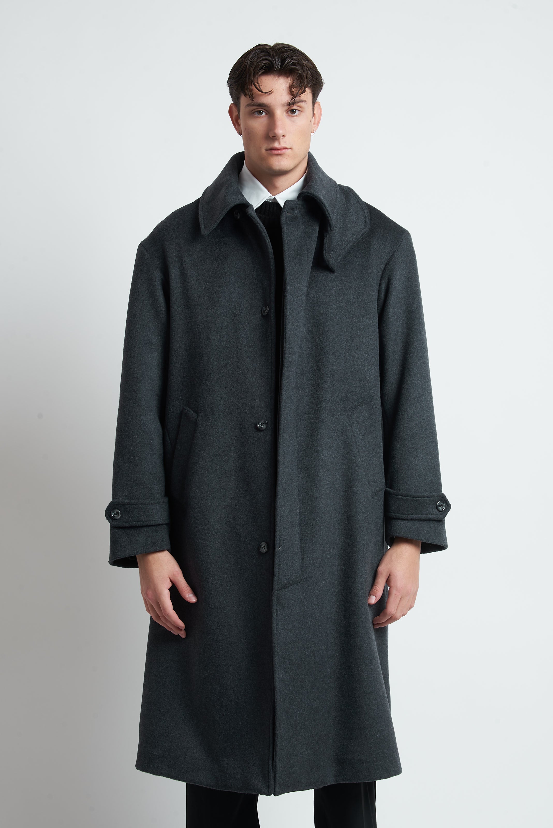 Cappotto loden in misto lana