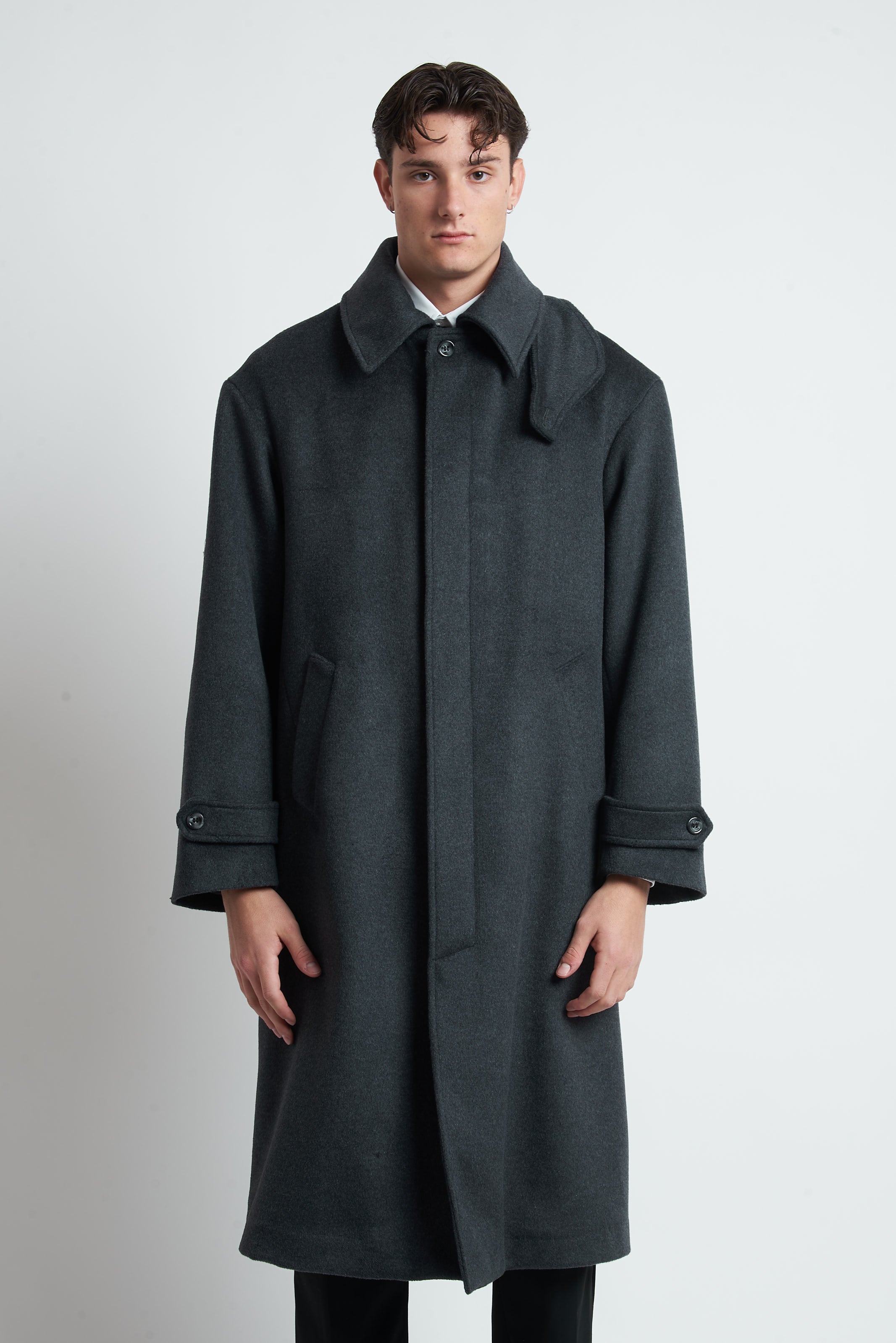 Cappotto loden in misto lana