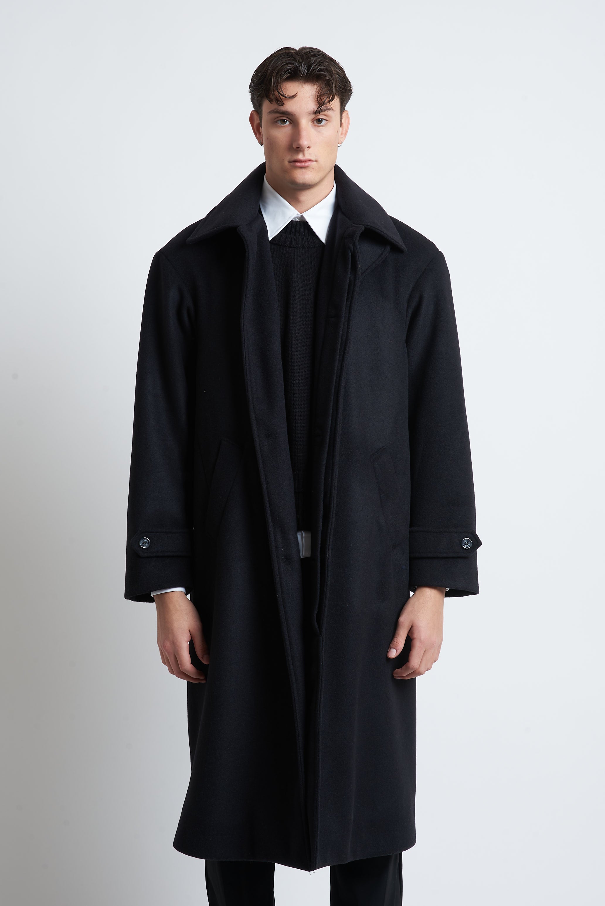 Cappotto loden in misto lana