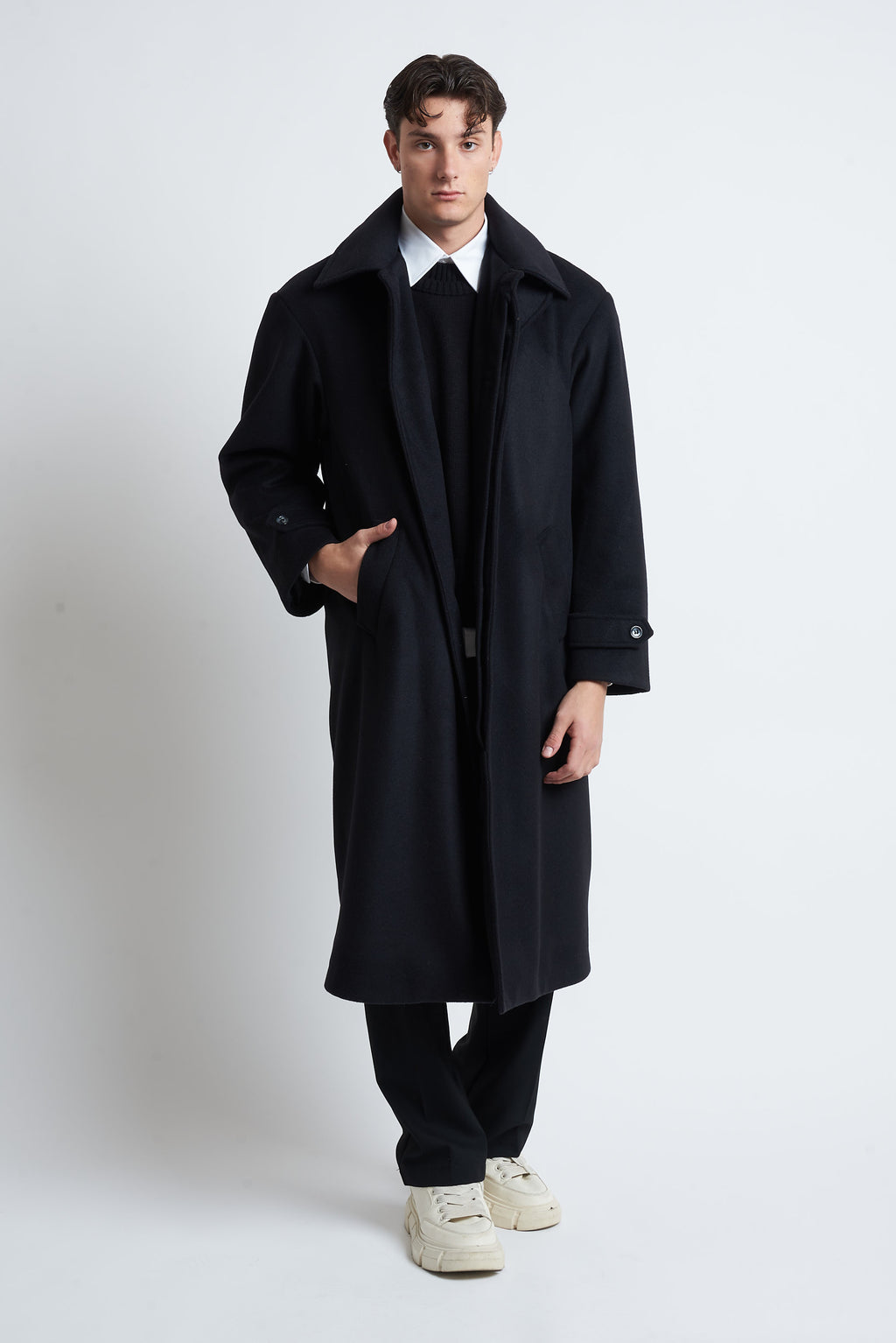 Cappotto loden in misto lana