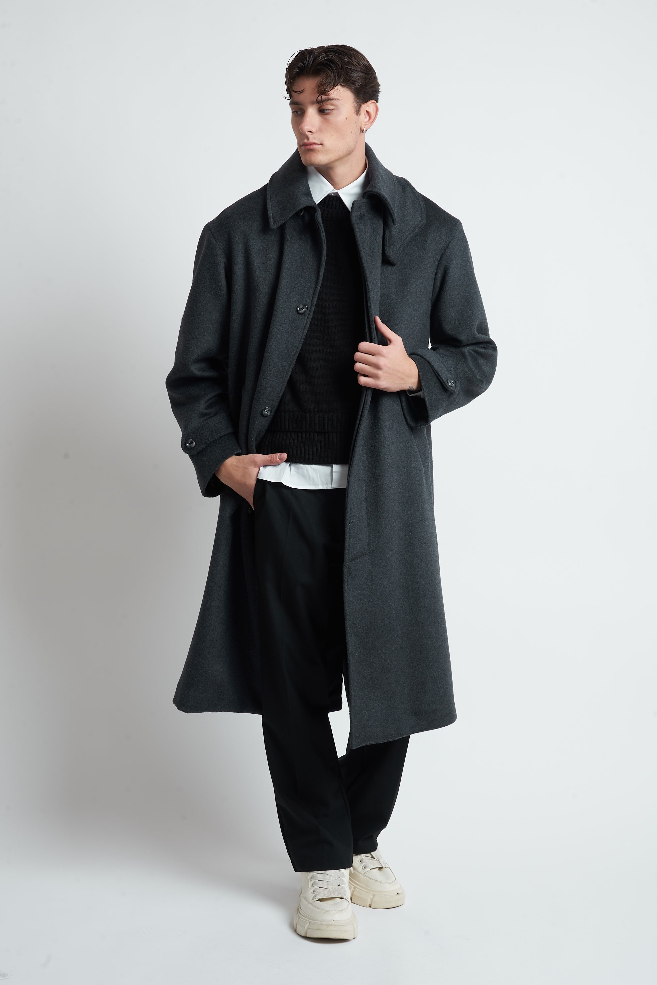 Cappotto loden in misto lana