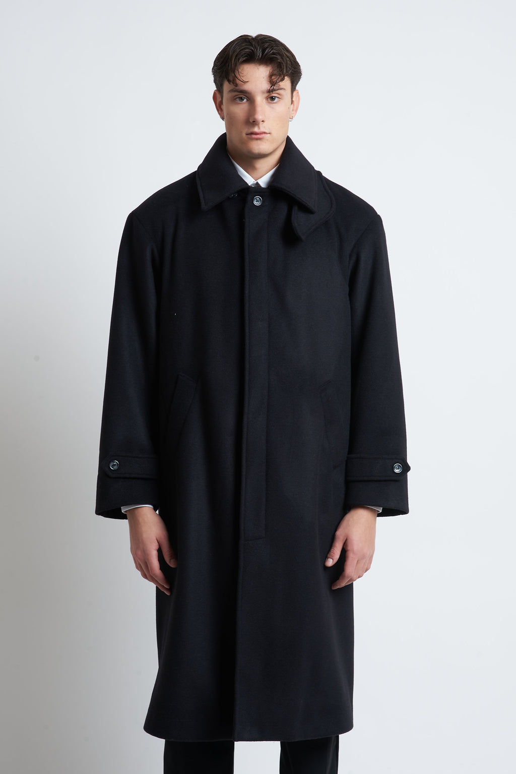 Cappotto loden in misto lana