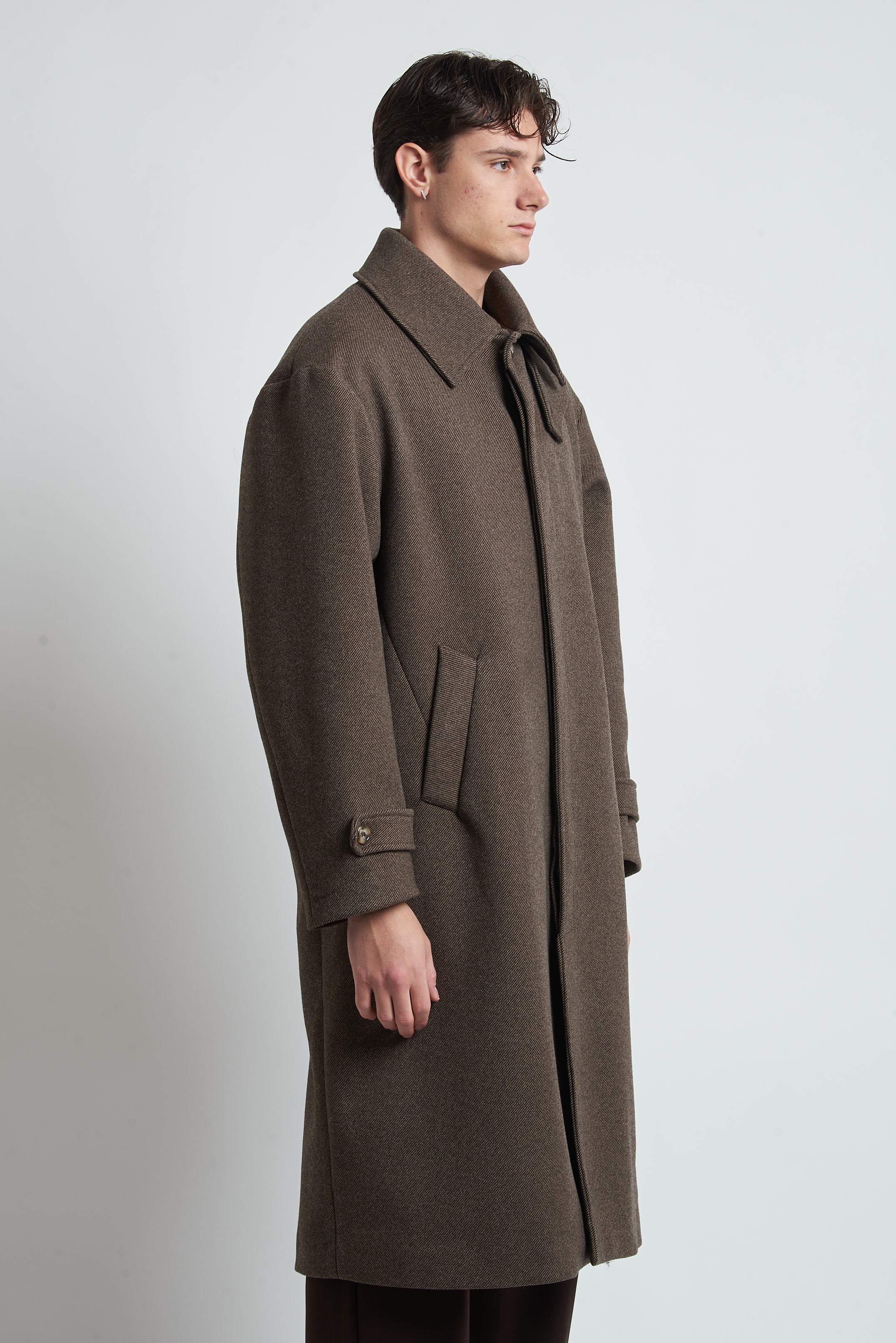 Cappotto loden in misto lana