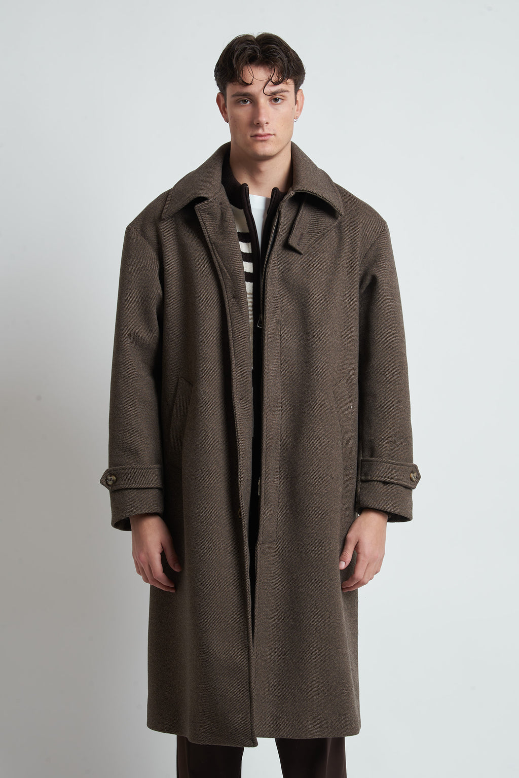 Cappotto loden in misto lana