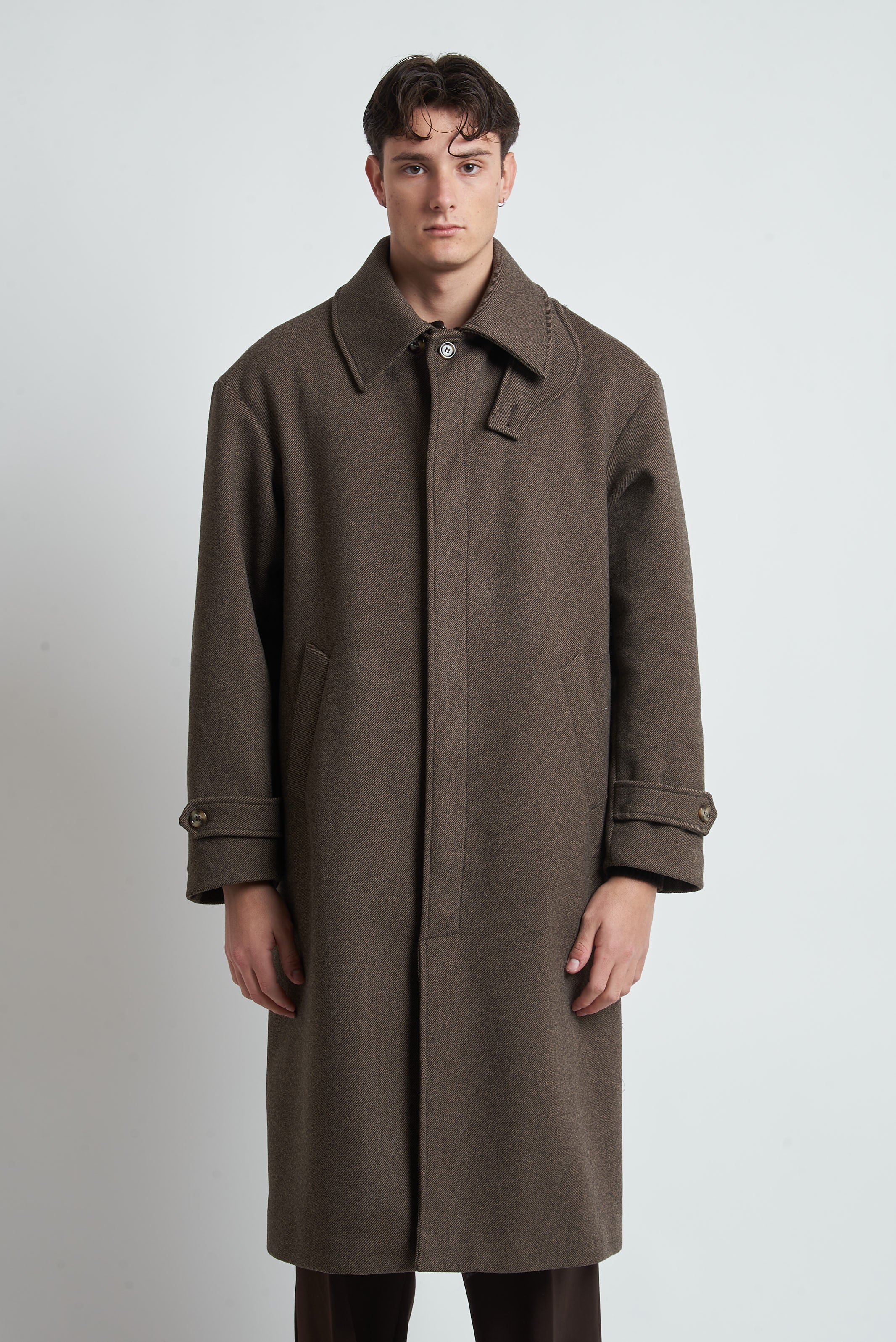 Cappotto loden in misto lana