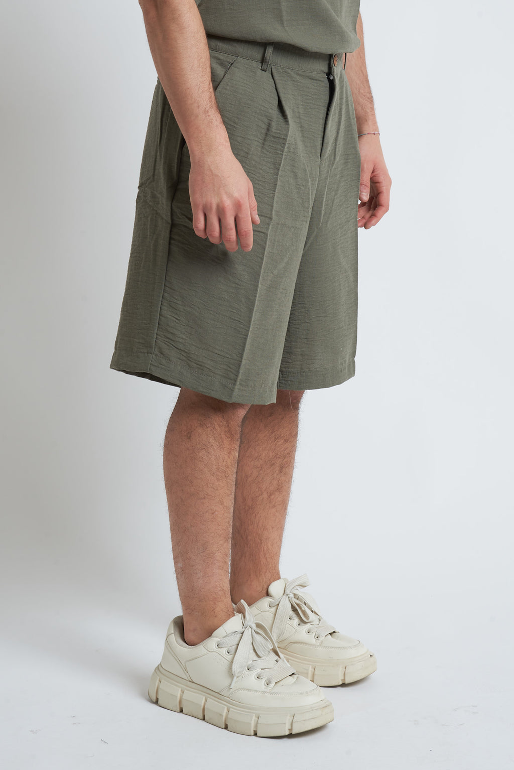 Bermuda misto lino unito