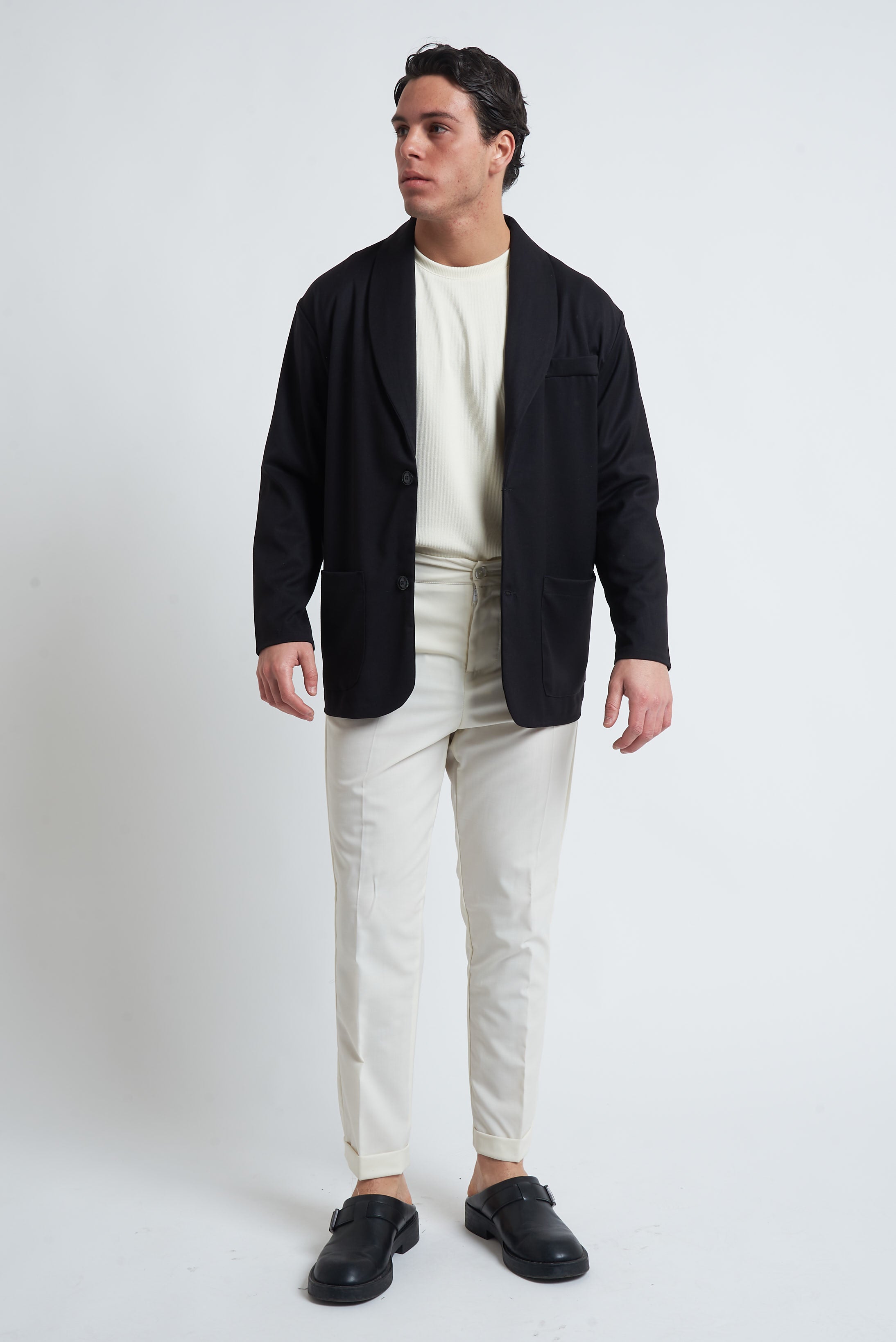 Giacca monopetto sfoderata