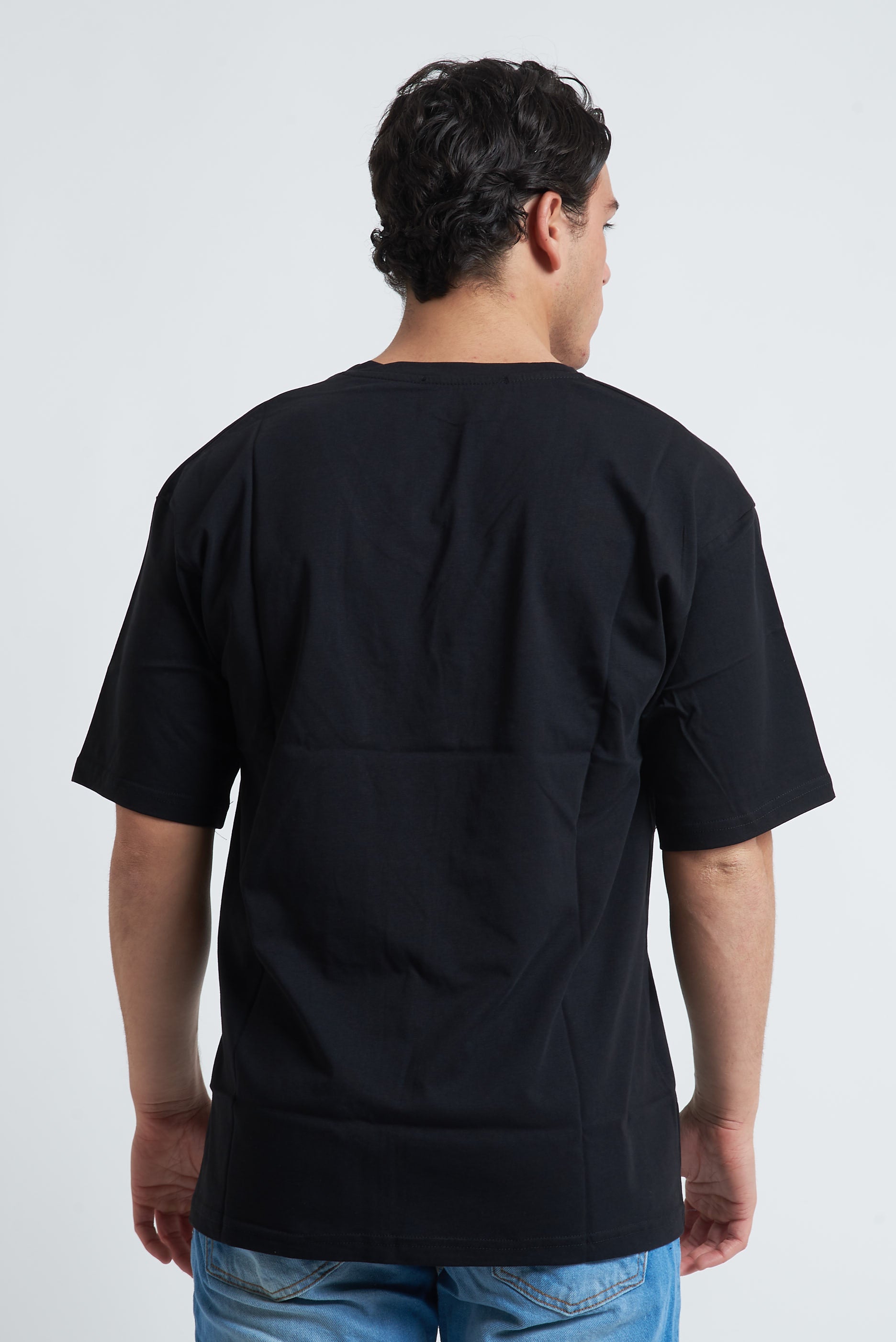 T shirt oversize scollo a V