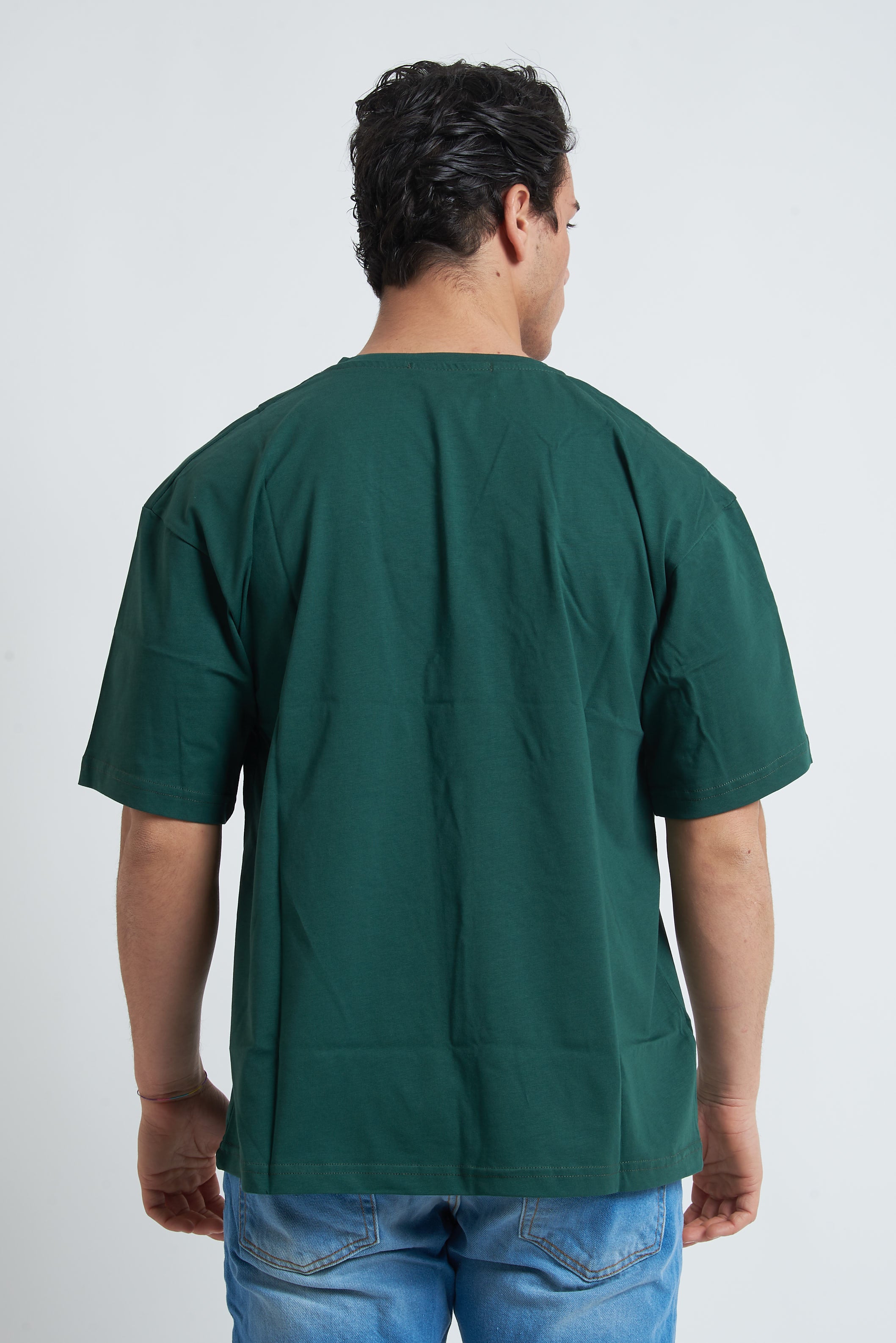 T shirt oversize scollo a V