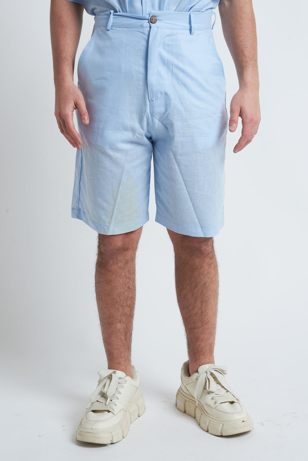 Bermuda misto lino unito