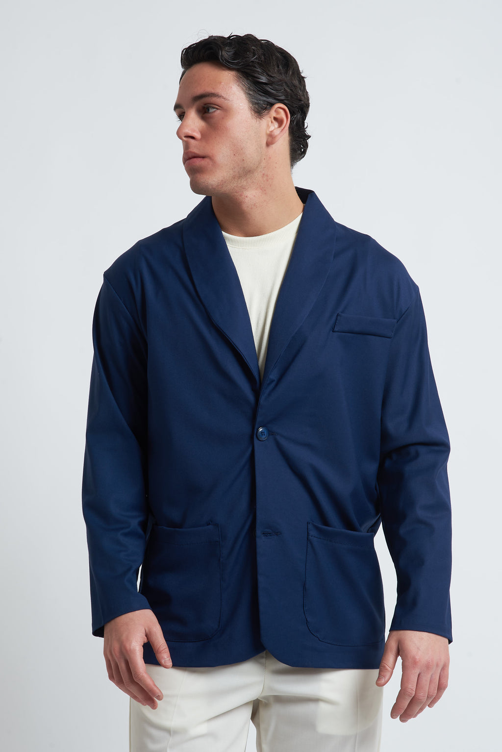 Giacca monopetto sfoderata