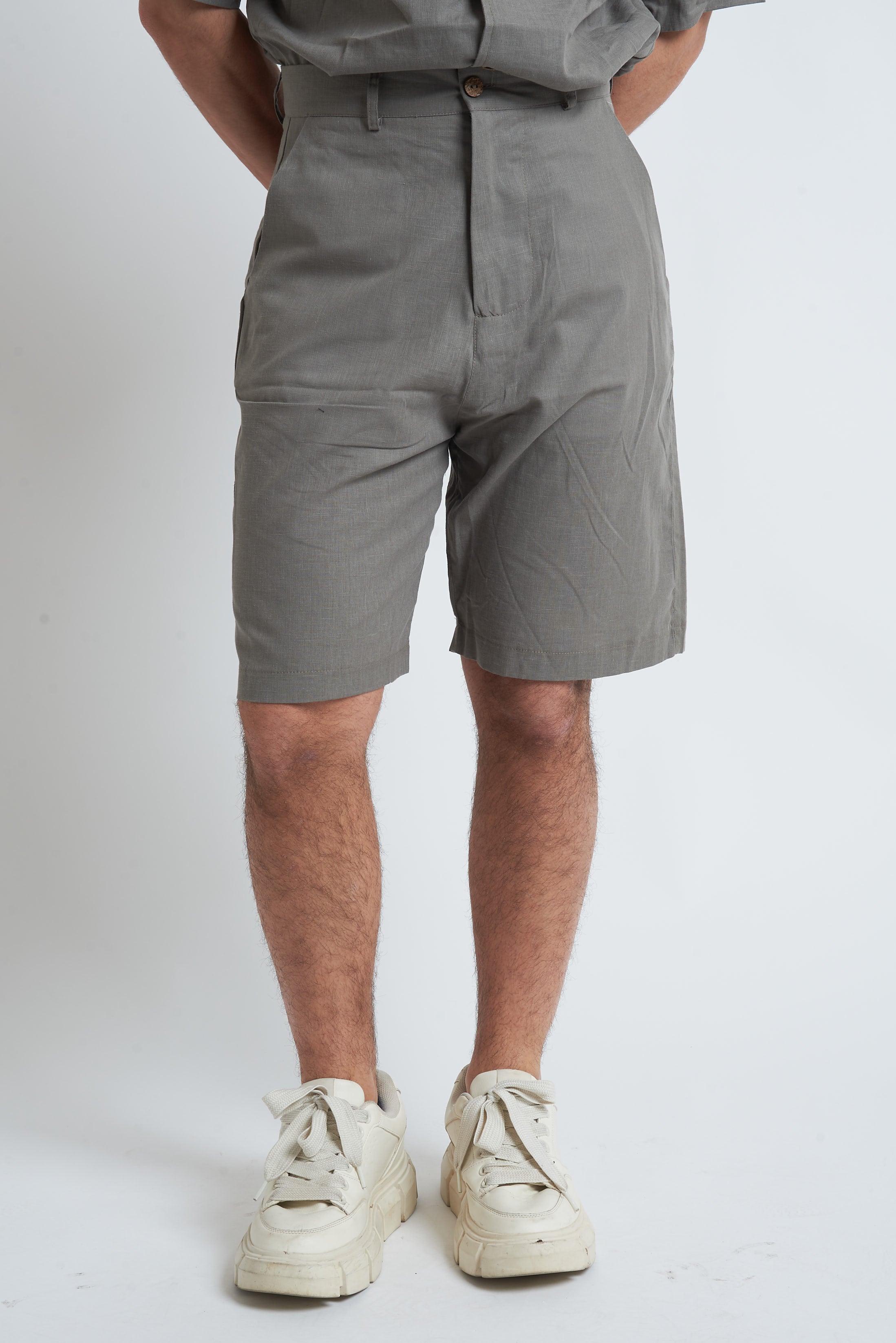 Bermuda misto lino unito