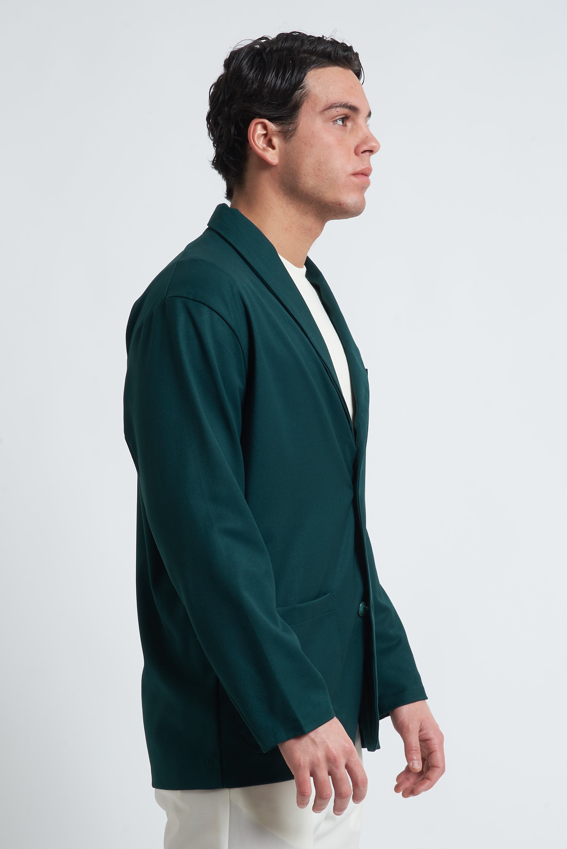 Giacca monopetto sfoderata