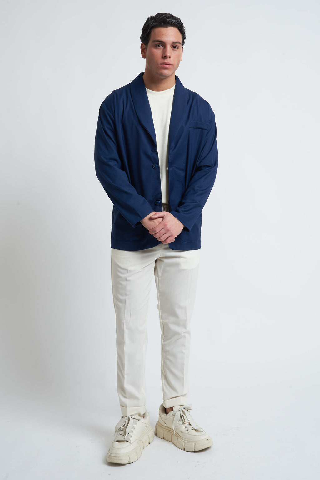 Giacca monopetto sfoderata