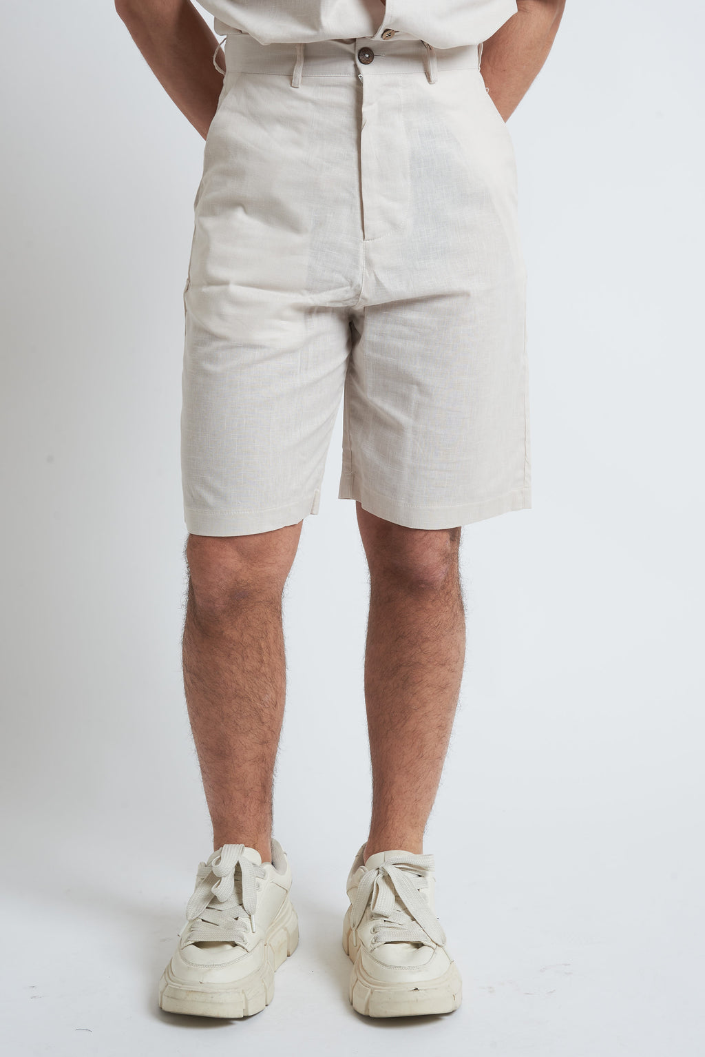 Bermuda misto lino unito