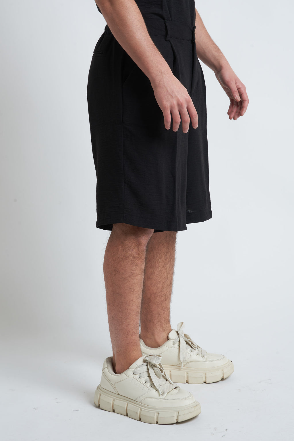 Bermuda pence effetto lino