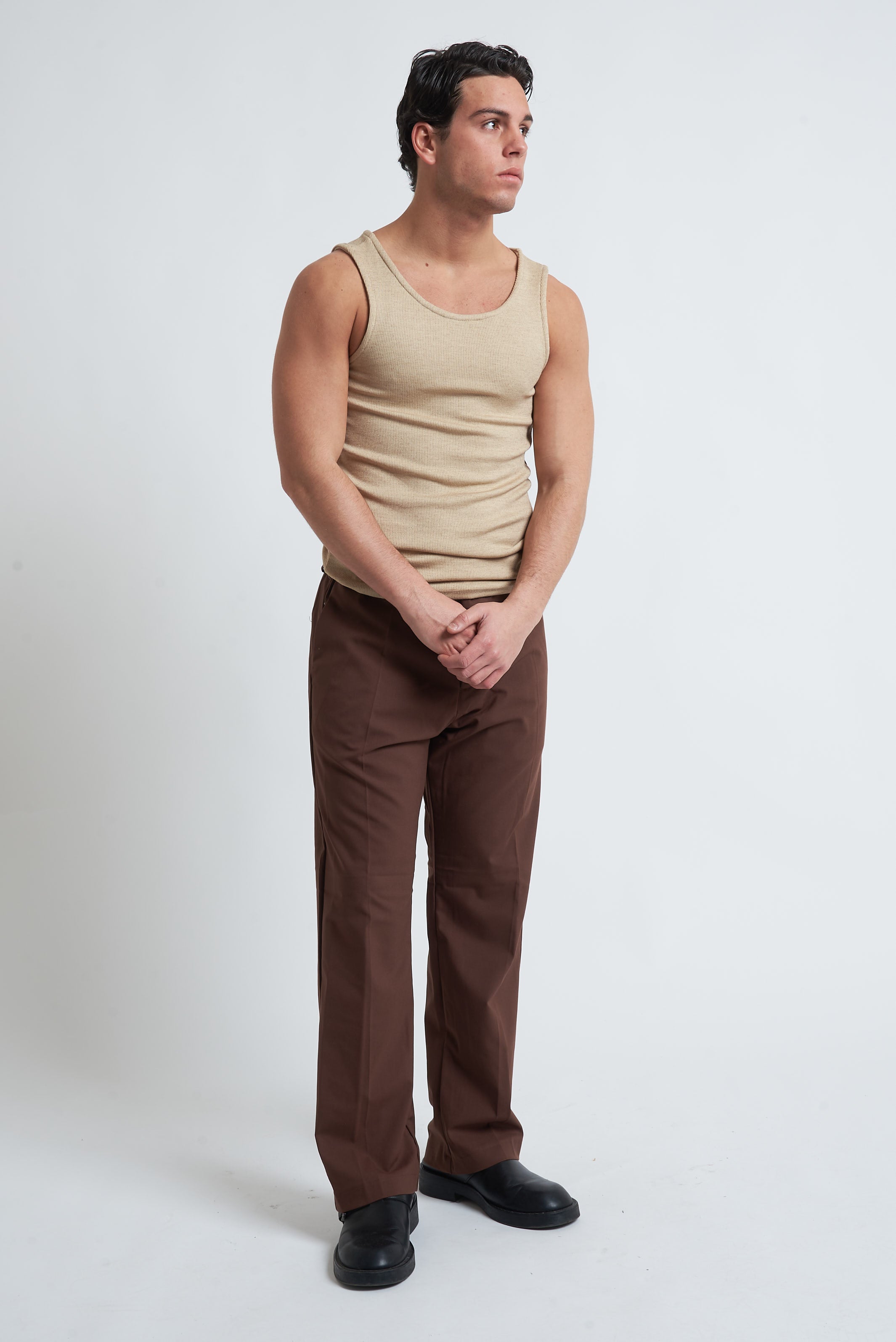 Canotta costina poliviscosa