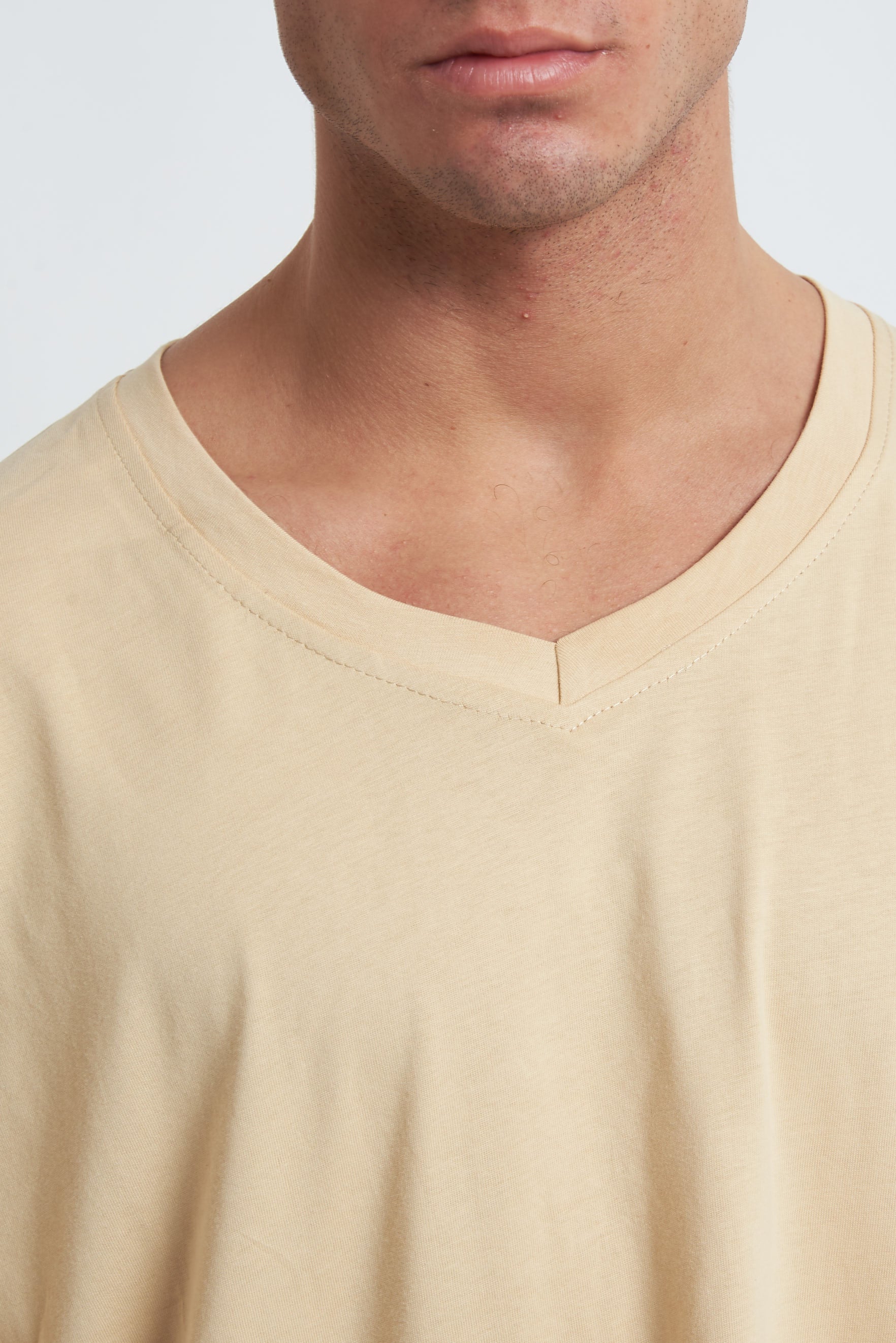 T shirt oversize scollo a V