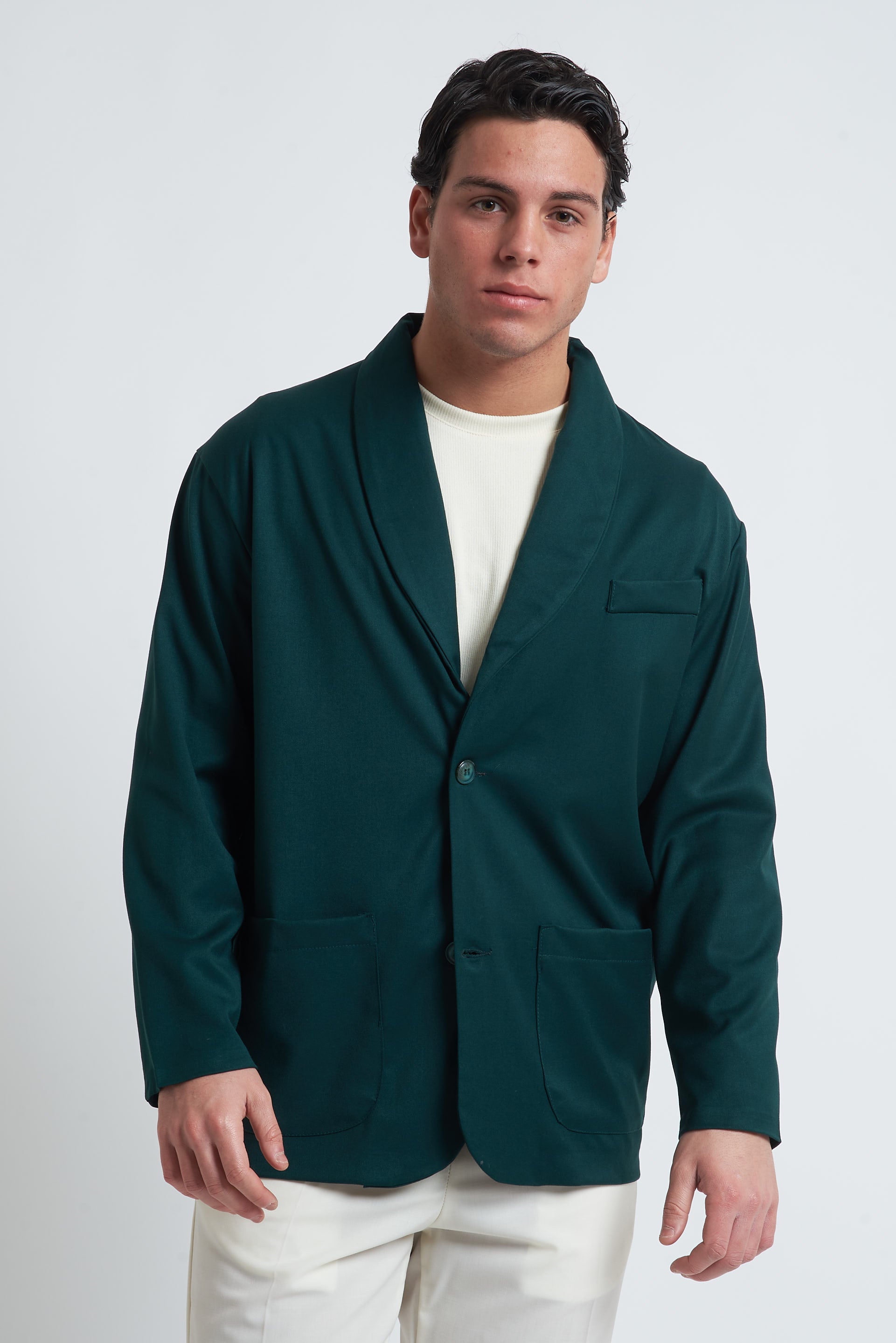 Giacca monopetto sfoderata