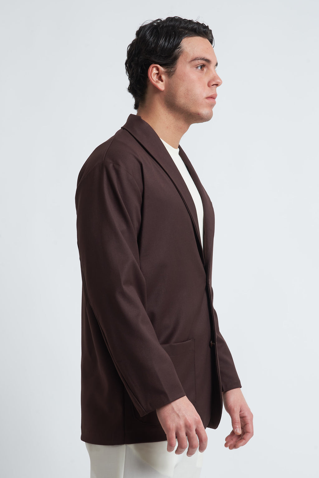 Giacca monopetto sfoderata