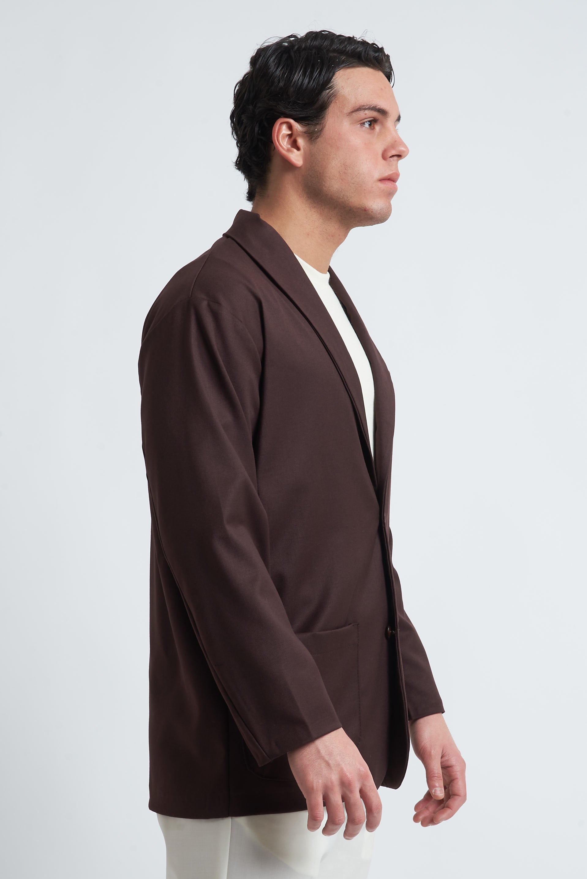 Giacca monopetto sfoderata