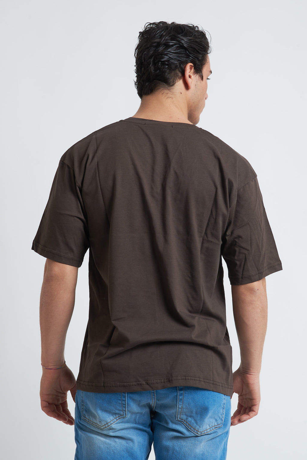 T shirt oversize scollo a V