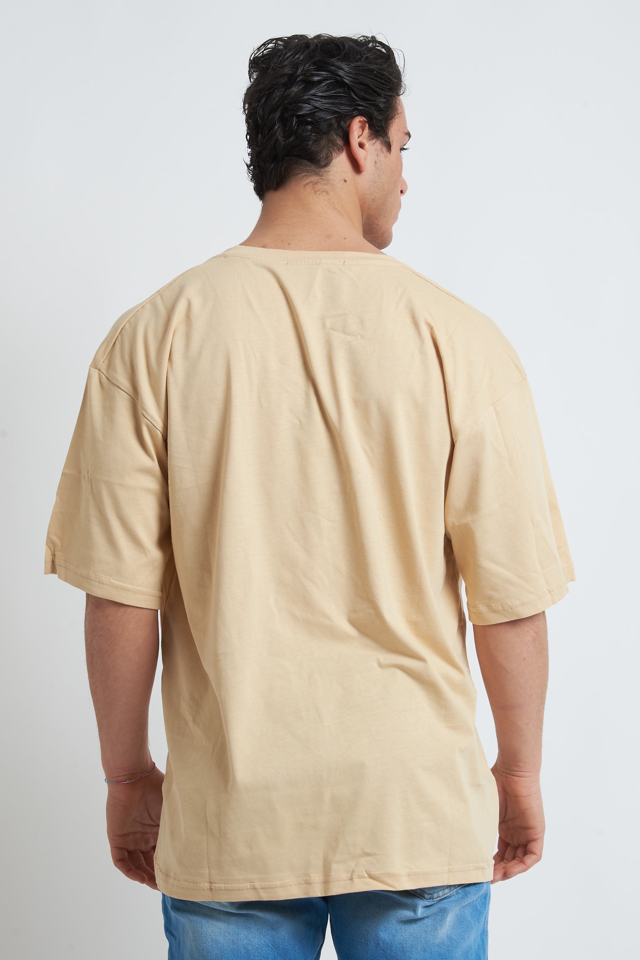 T shirt oversize scollo a V
