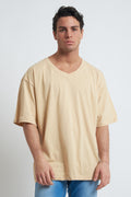 T shirt oversize scollo a V