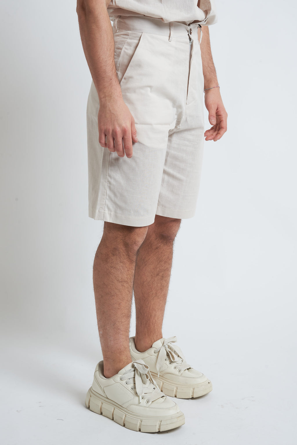 Bermuda misto lino unito