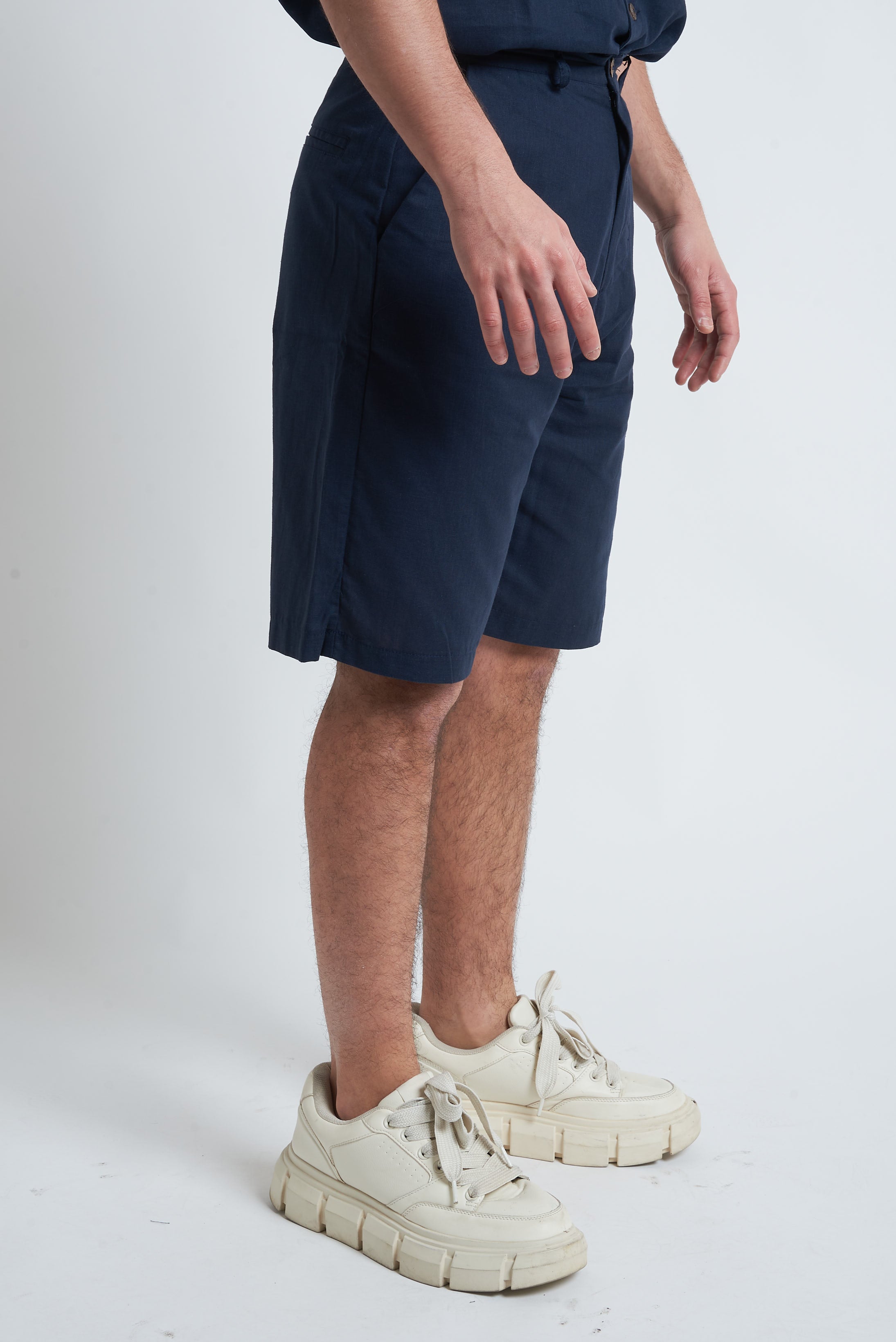 Bermuda misto lino unito