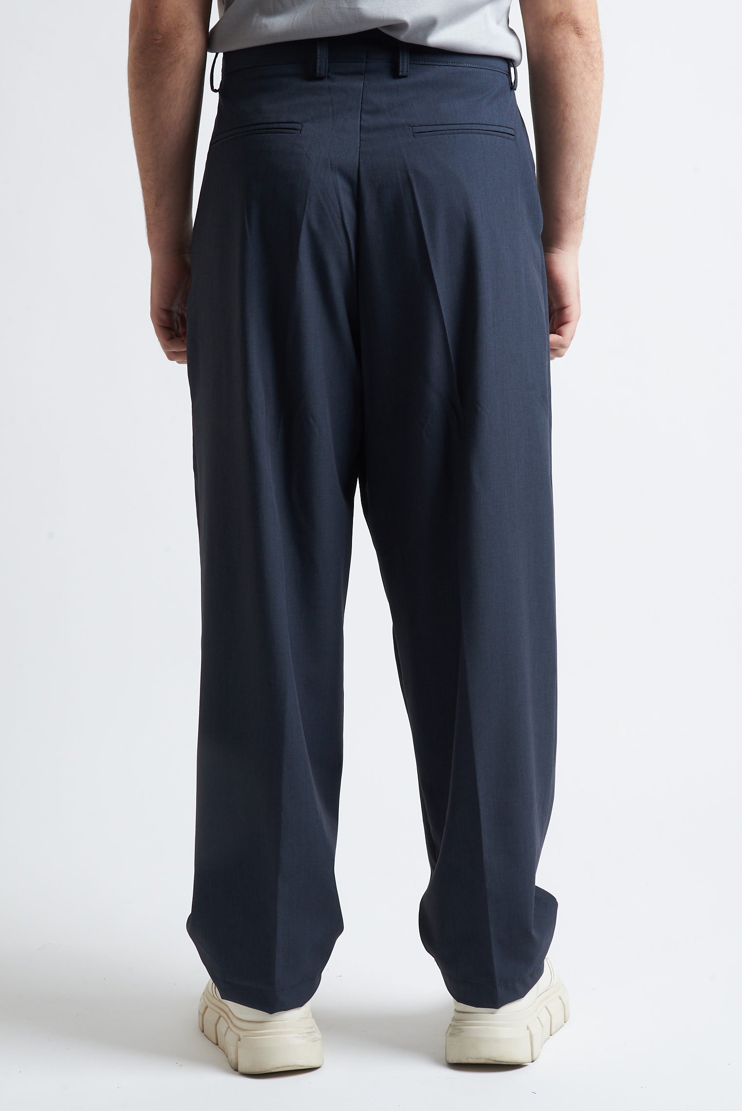 Pantalone due pence poliviscosa