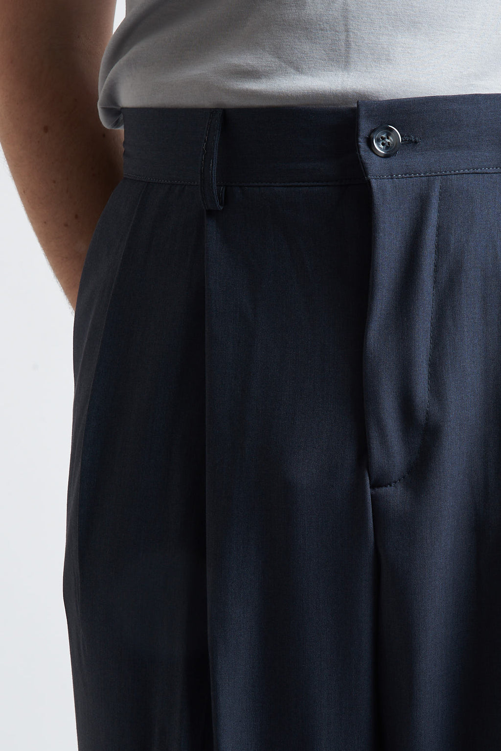 Pantalone due pence poliviscosa