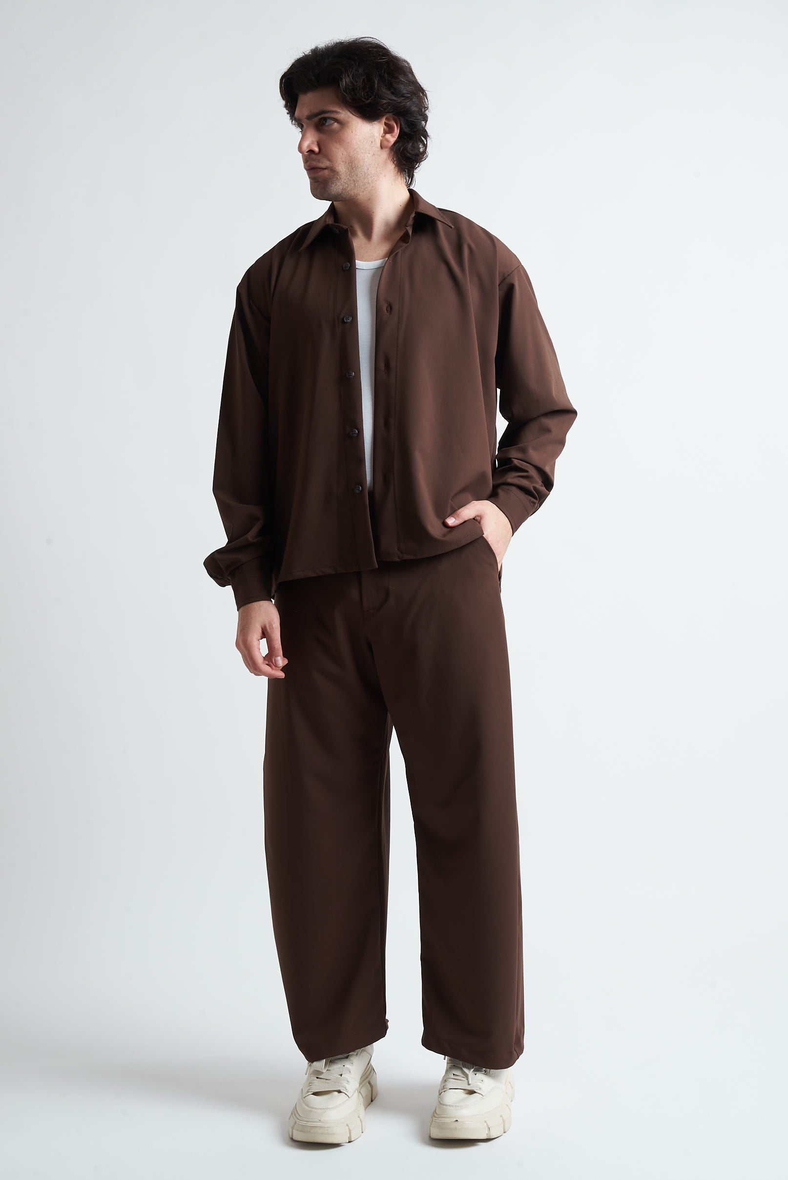 Giubbino zip crop poliviscosa