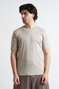 T shirt regular filo di scozia