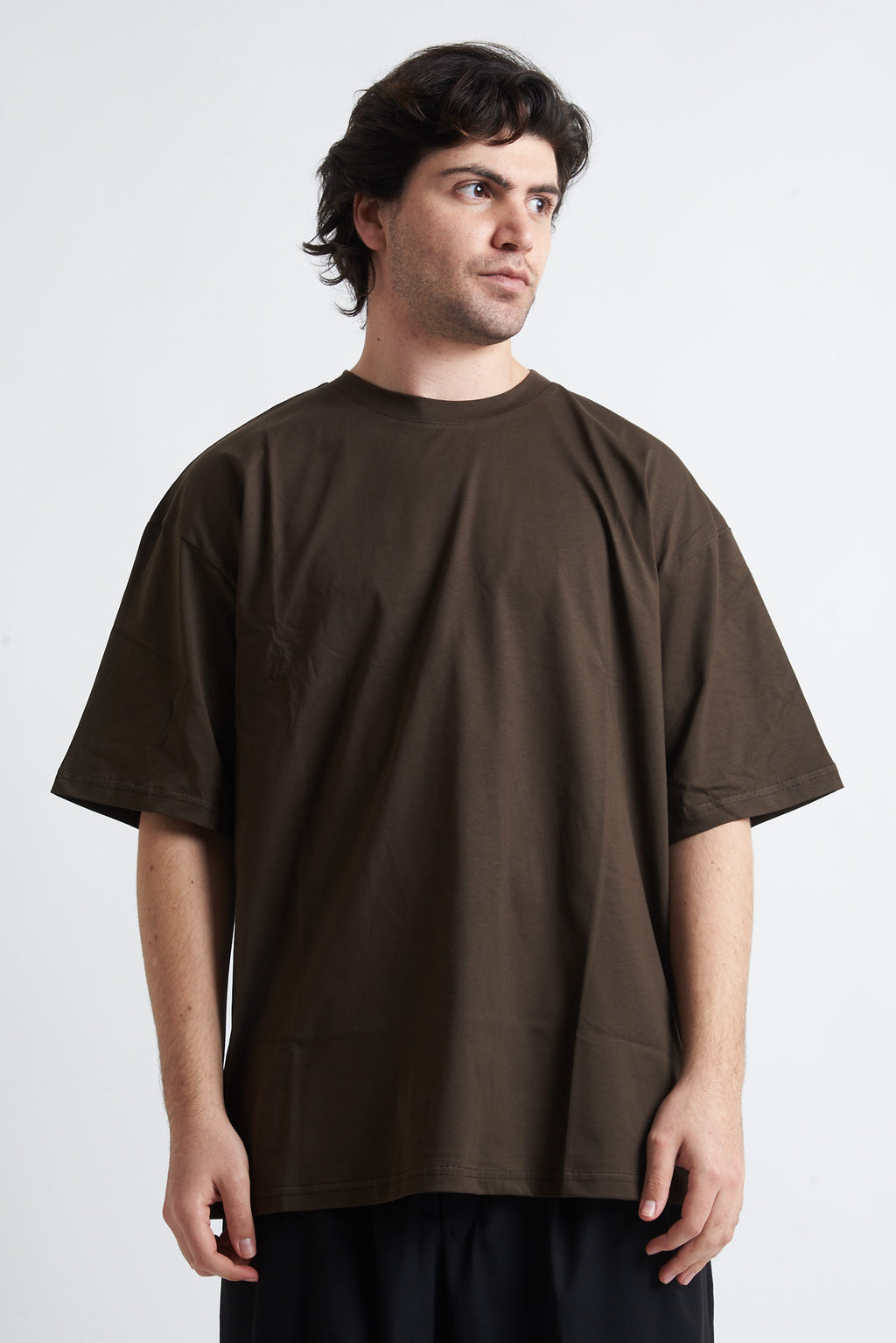 T shirt big over in cotone