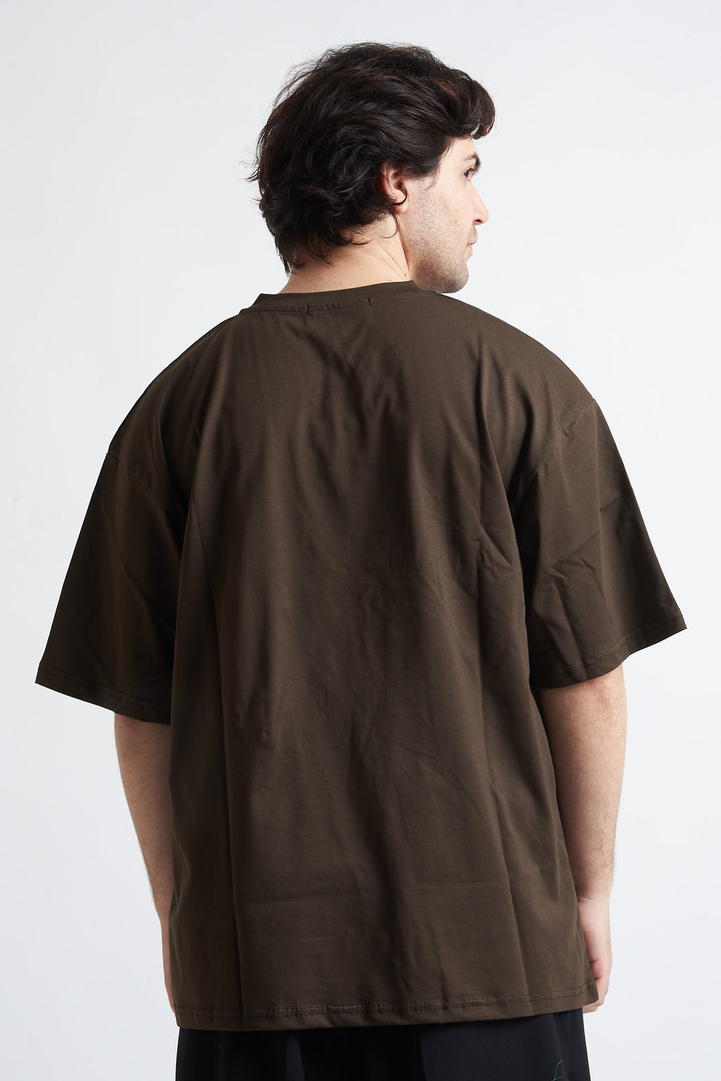 T shirt big over in cotone