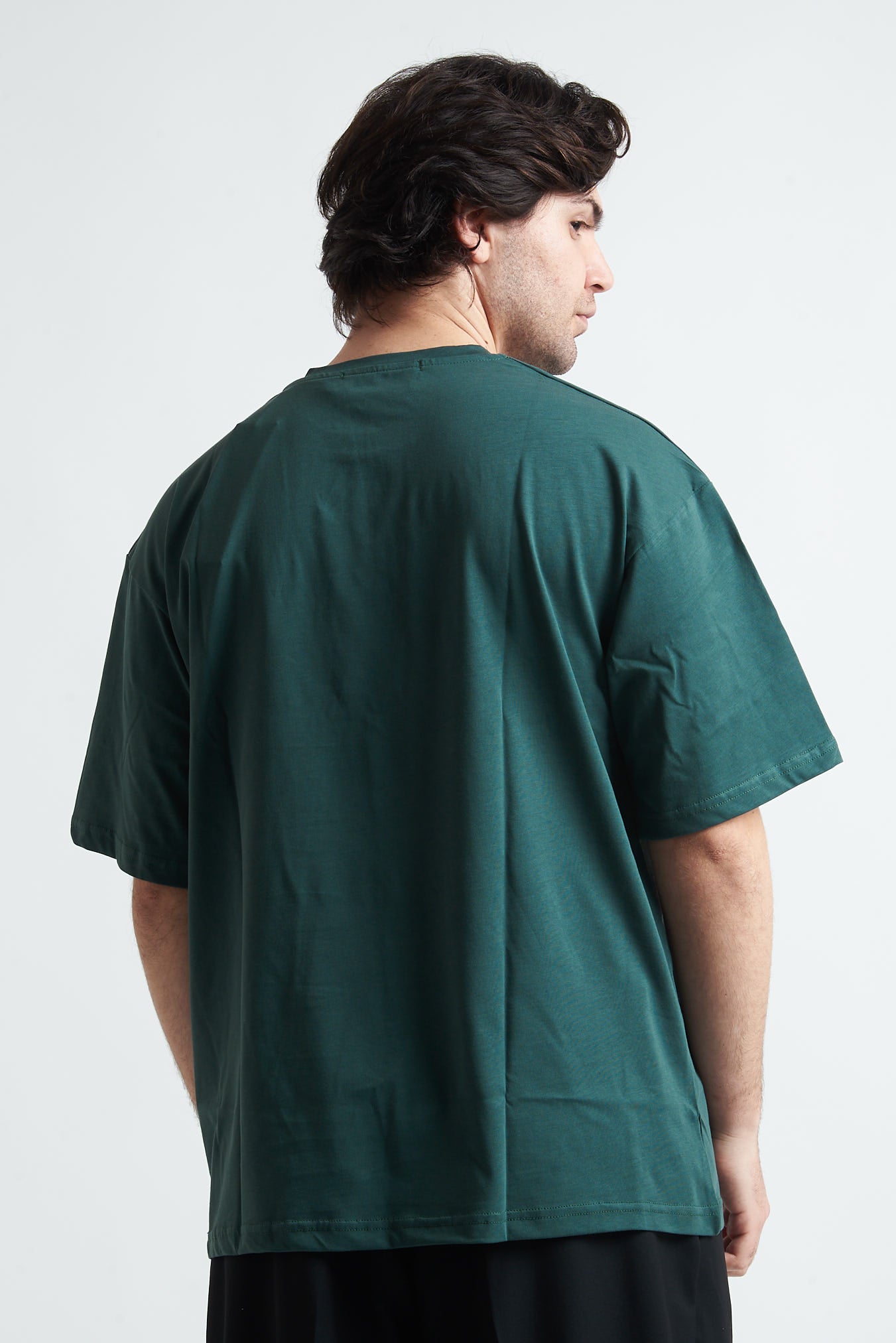 T shirt big over in cotone