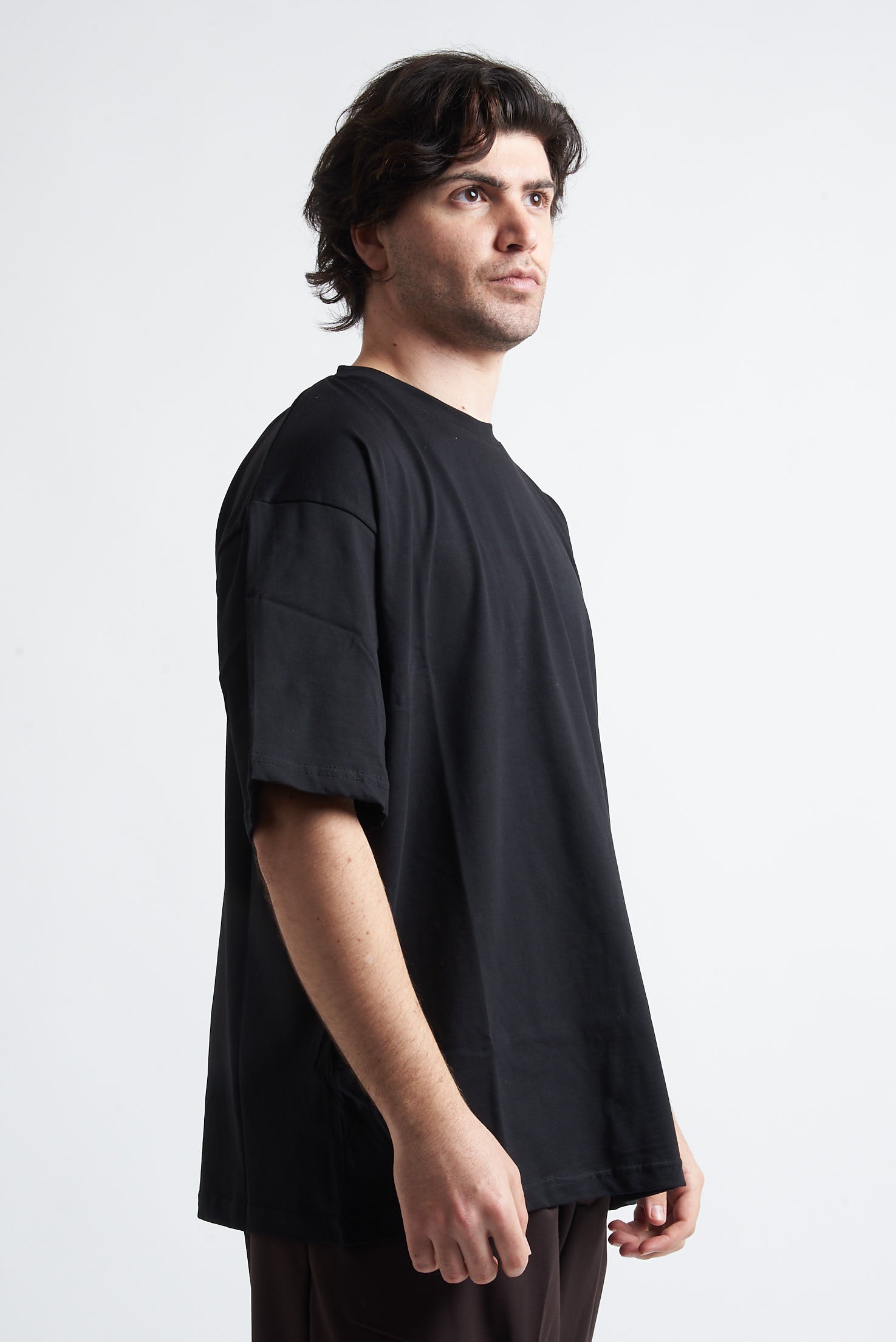 T shirt big over in cotone