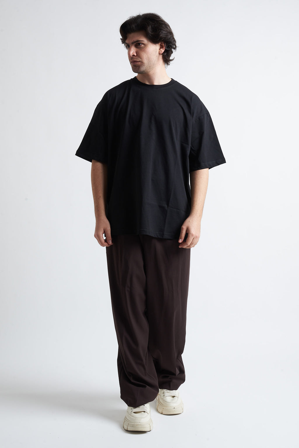 T shirt big over in cotone