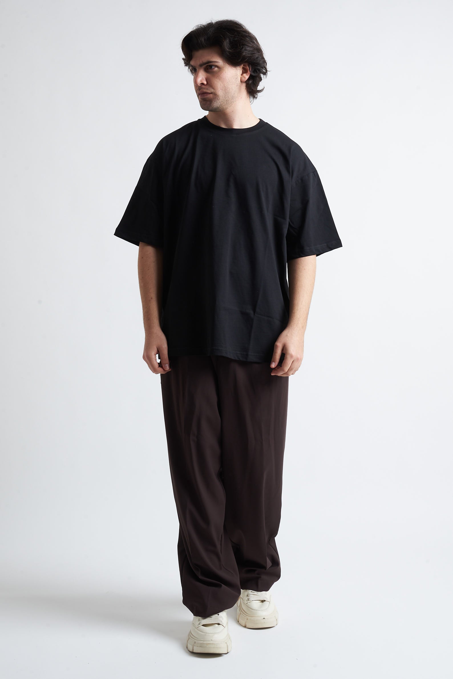 T shirt big over in cotone