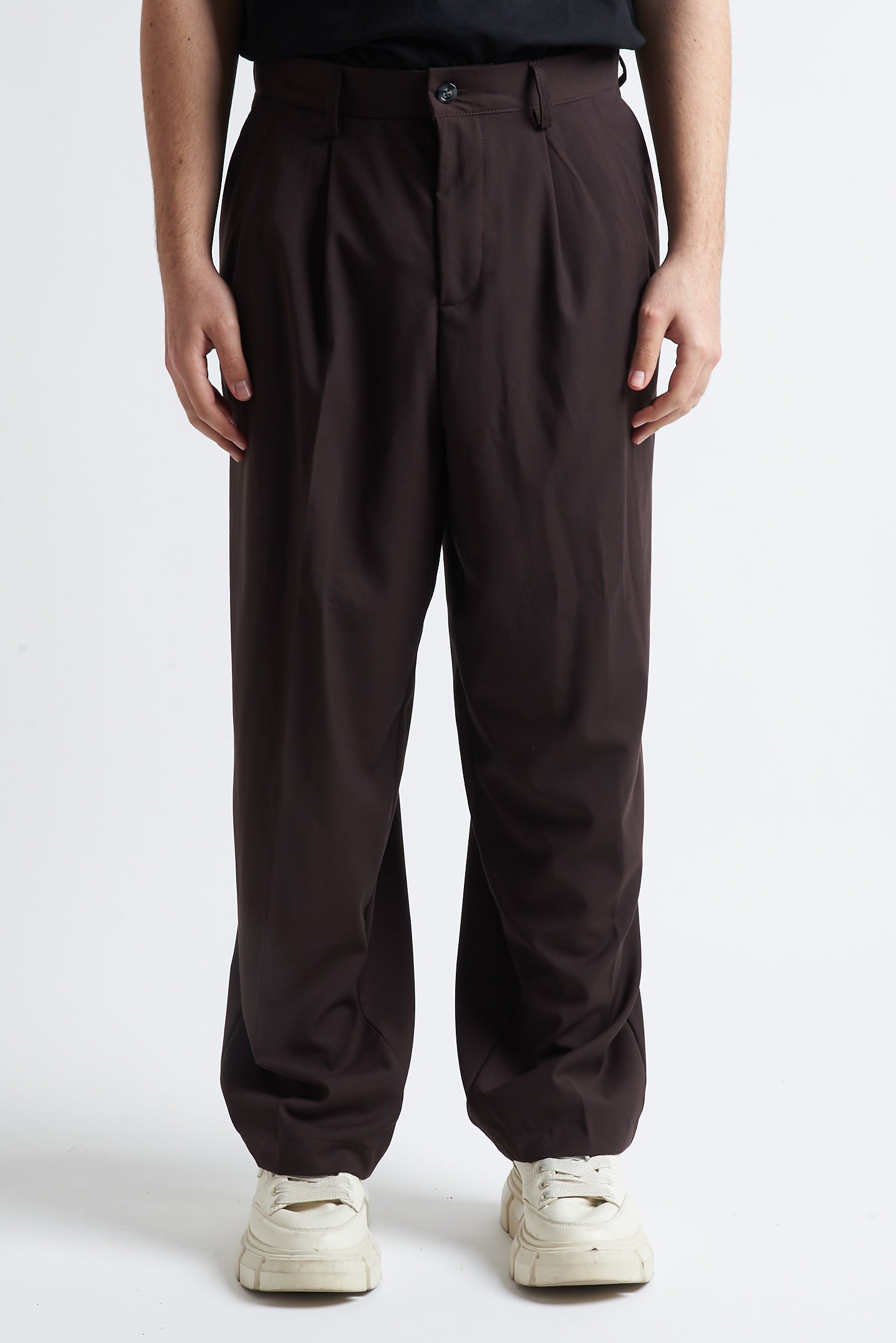 Pantalone due pence poliviscosa