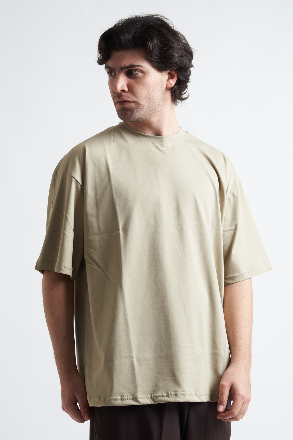 T shirt big over in cotone