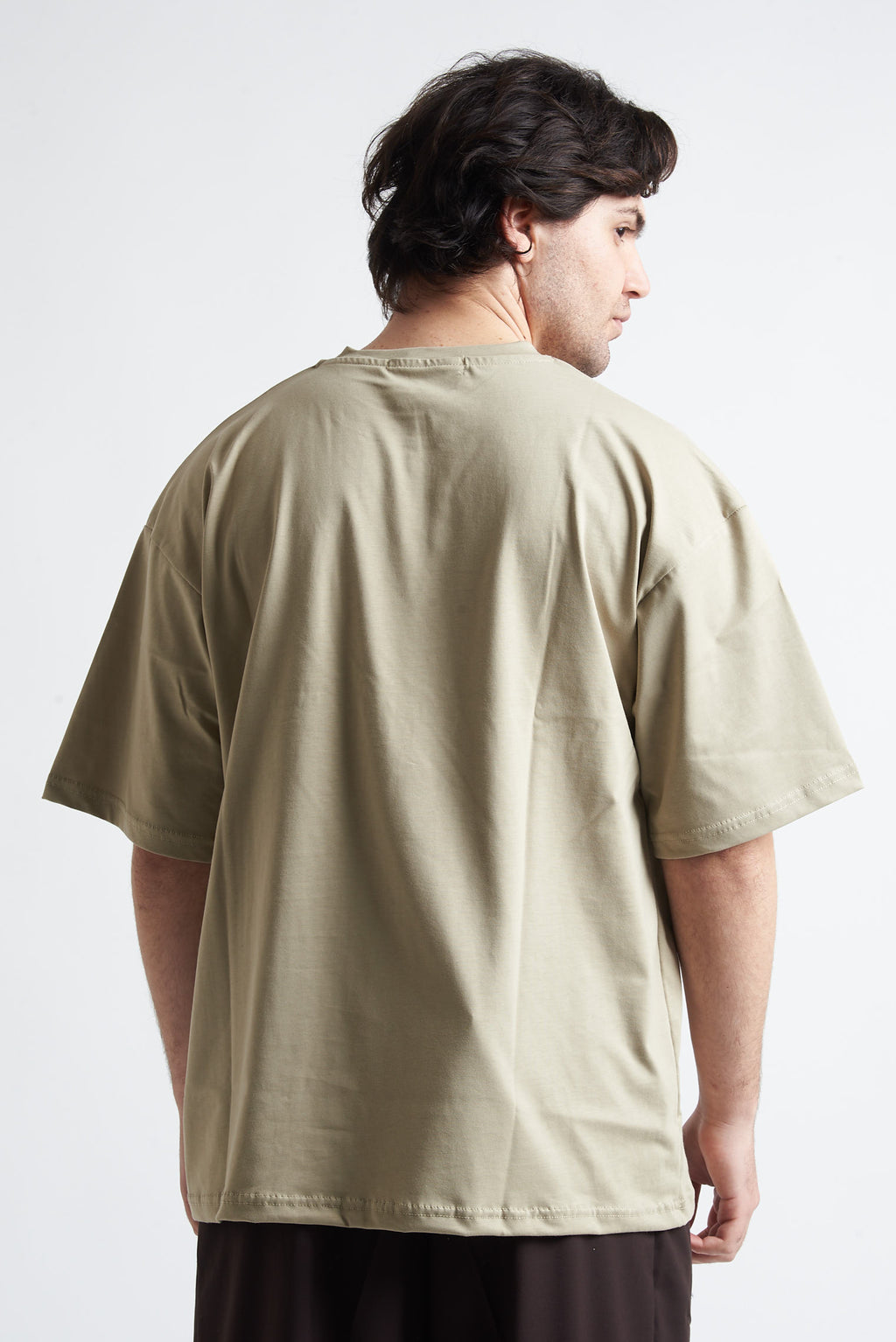 T shirt big over in cotone