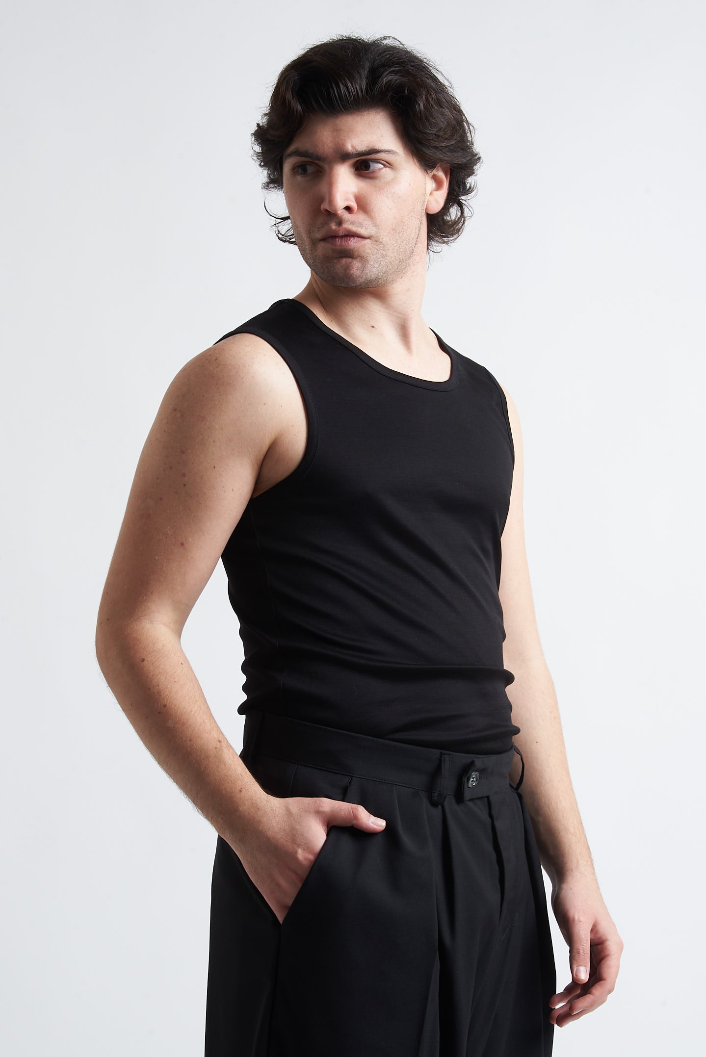 Canotta filo di scozia