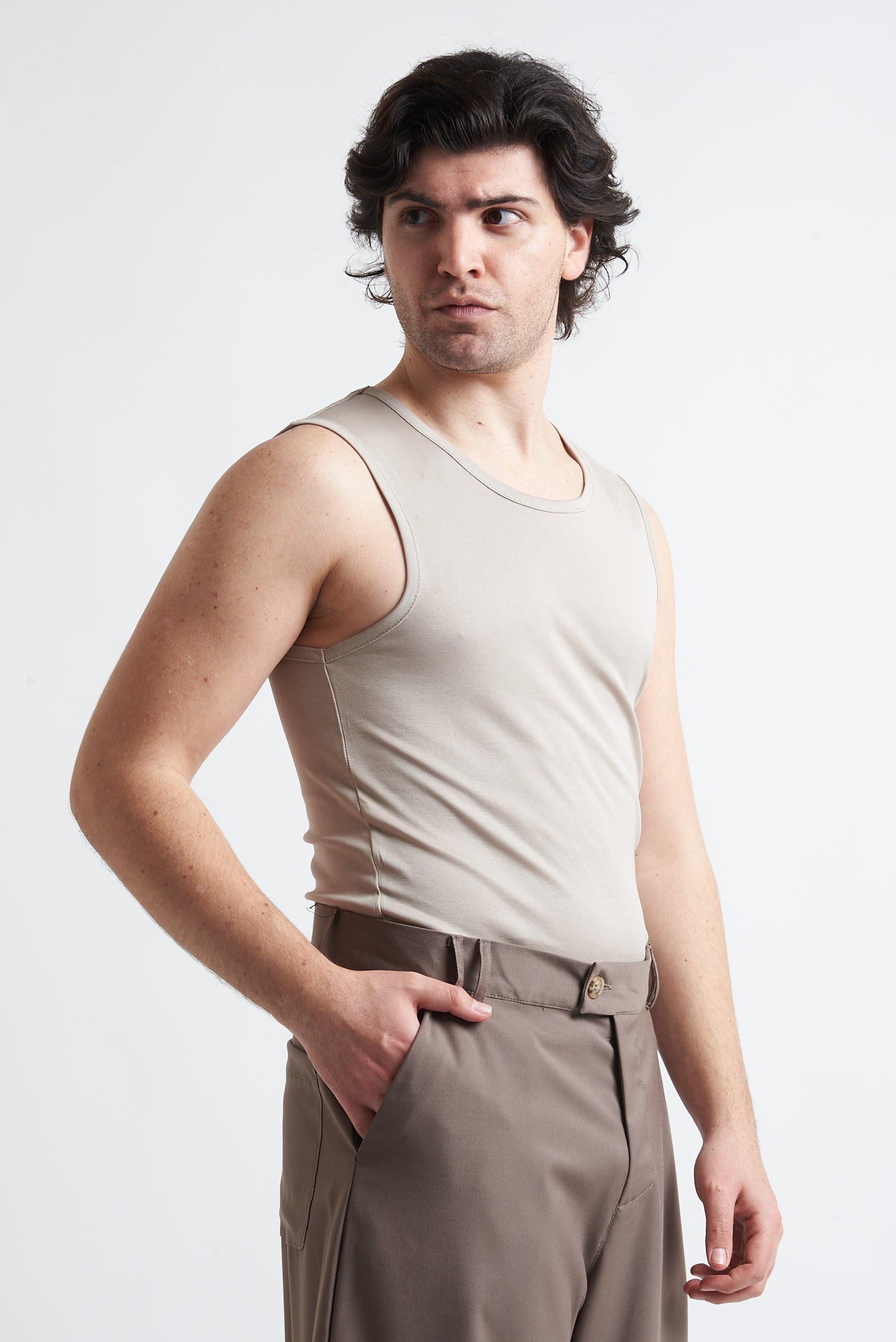 Canotta filo di scozia