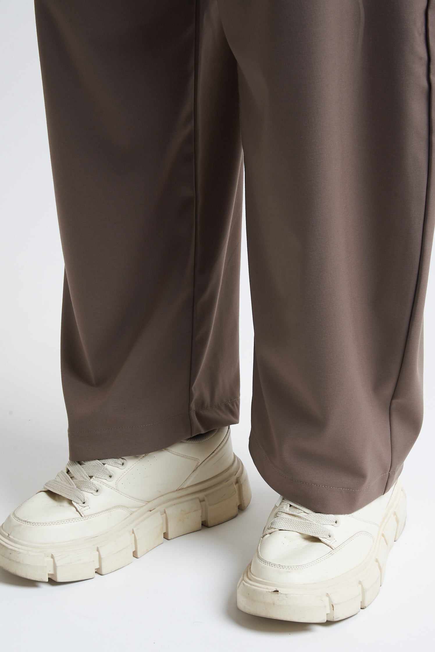 Pantaloni balloon fit in poliviscosa