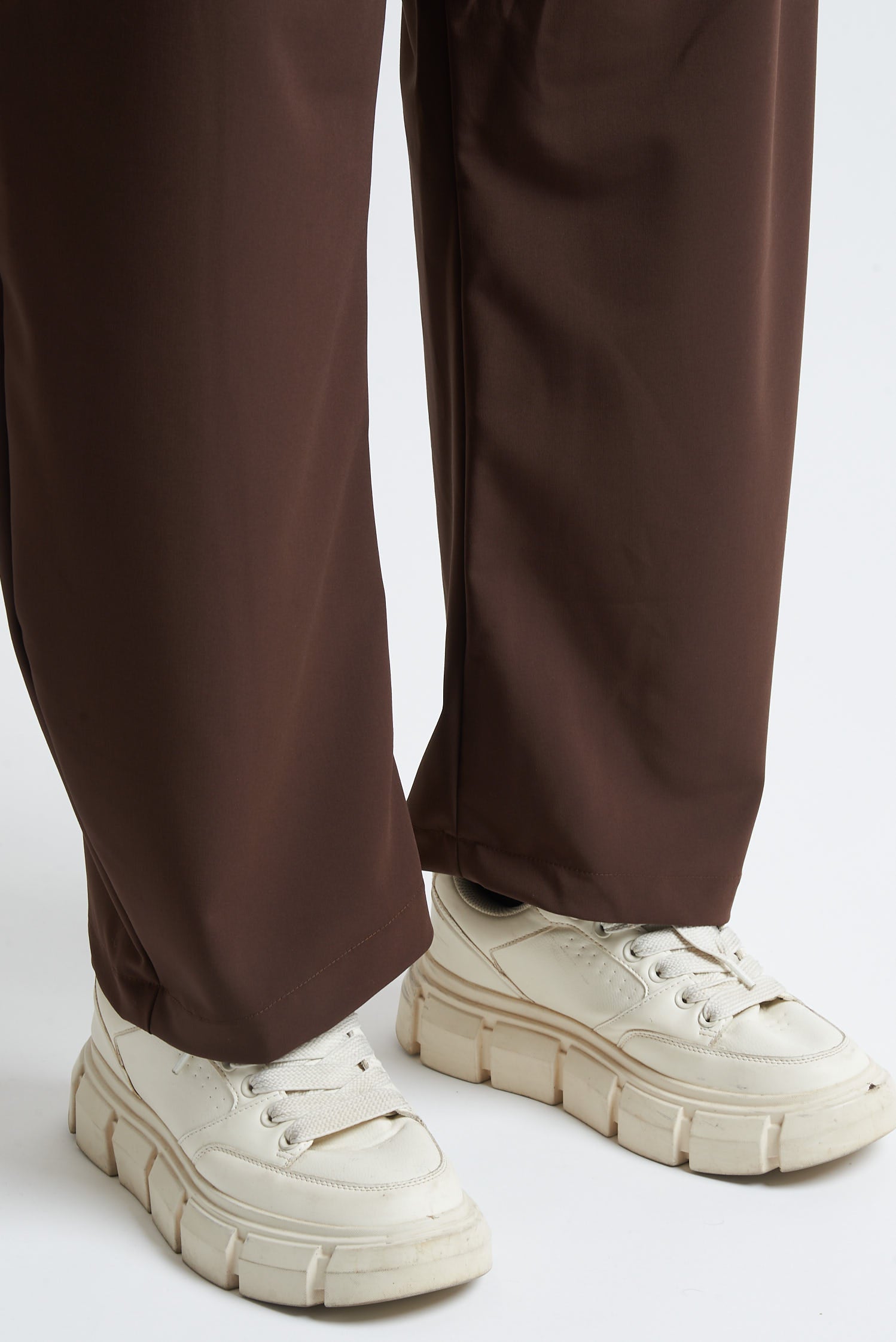 Pantaloni balloon fit in poliviscosa